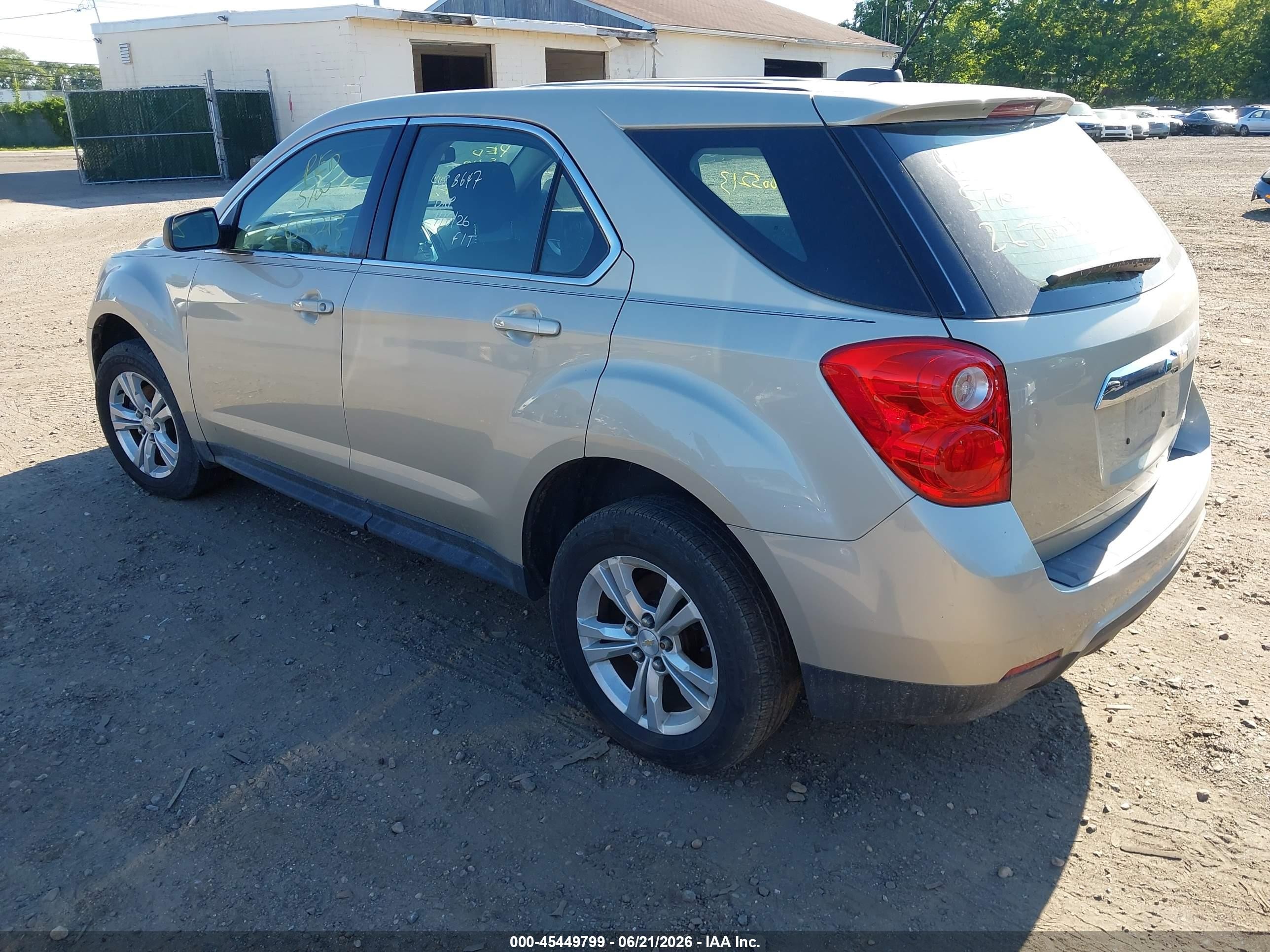 2015 Chevrolet Equinox Ls Gold vin: 2GNALAEK9F1113655