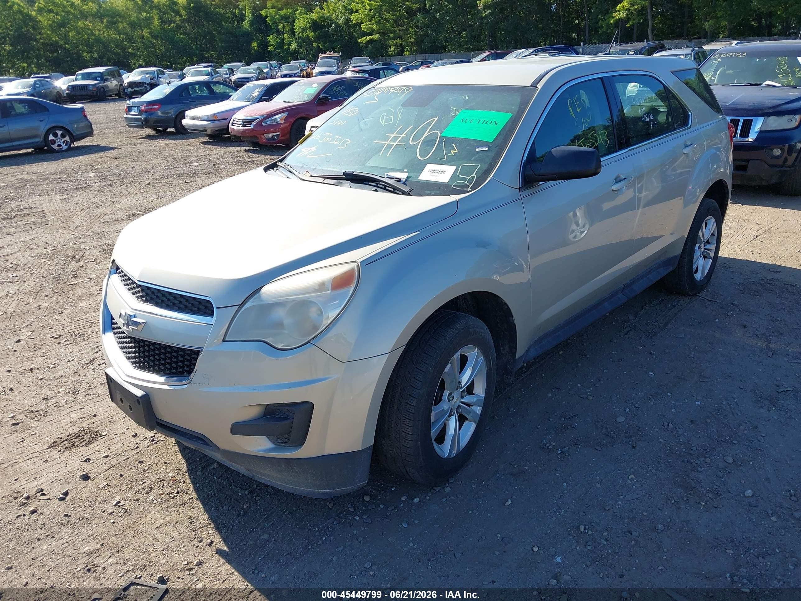 2015 Chevrolet Equinox Ls Gold vin: 2GNALAEK9F1113655