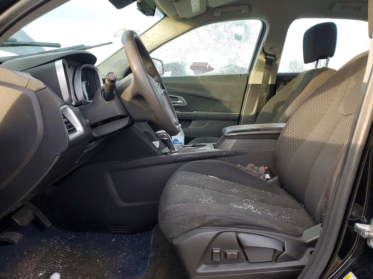 2015 Chevrolet Equinox Ls Black vin: 2GNALAEK9F1118113