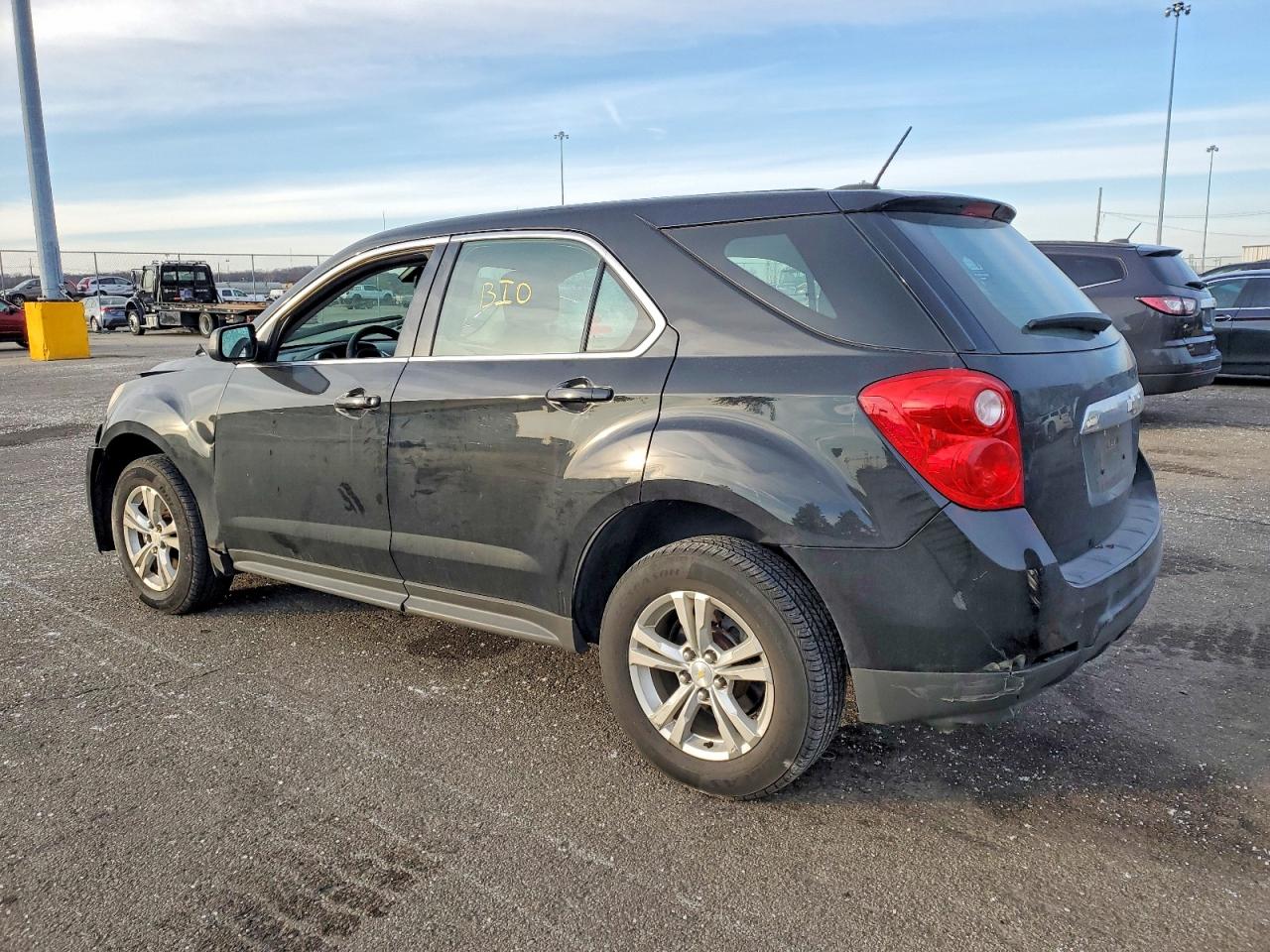 2015 Chevrolet Equinox Ls Black vin: 2GNALAEK9F1118113