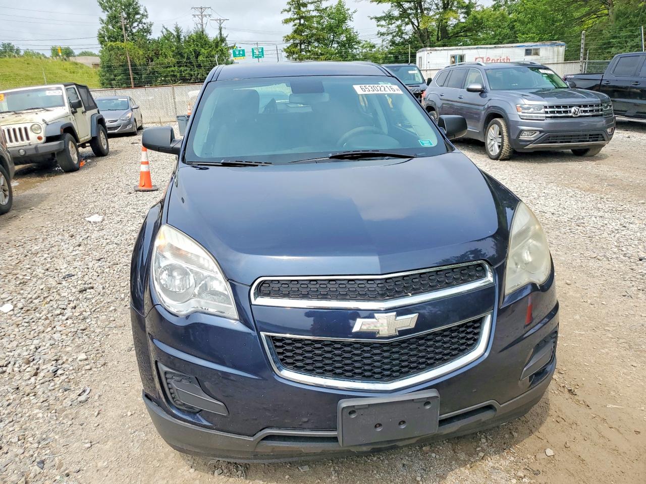 2015 Chevrolet Equinox Ls Blue vin: 2GNALAEK9F1127099