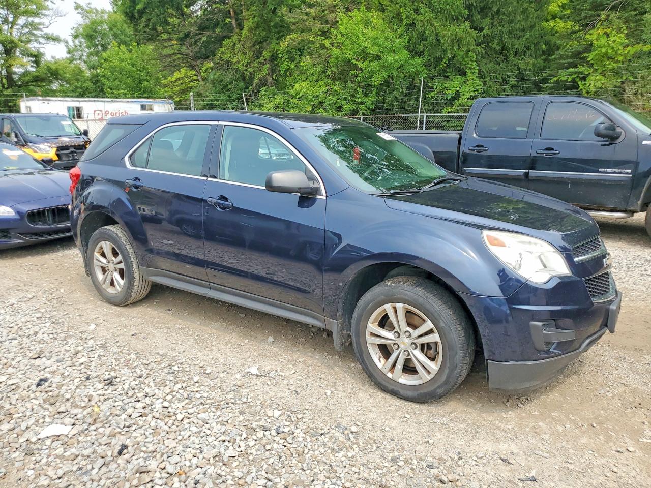 2015 Chevrolet Equinox Ls Blue vin: 2GNALAEK9F1127099