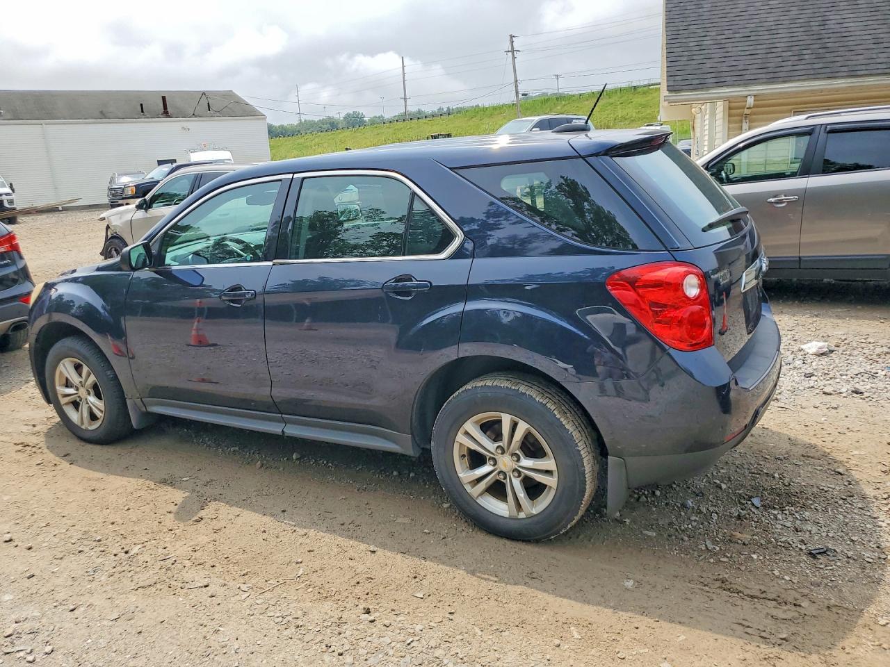 2015 Chevrolet Equinox Ls Blue vin: 2GNALAEK9F1127099
