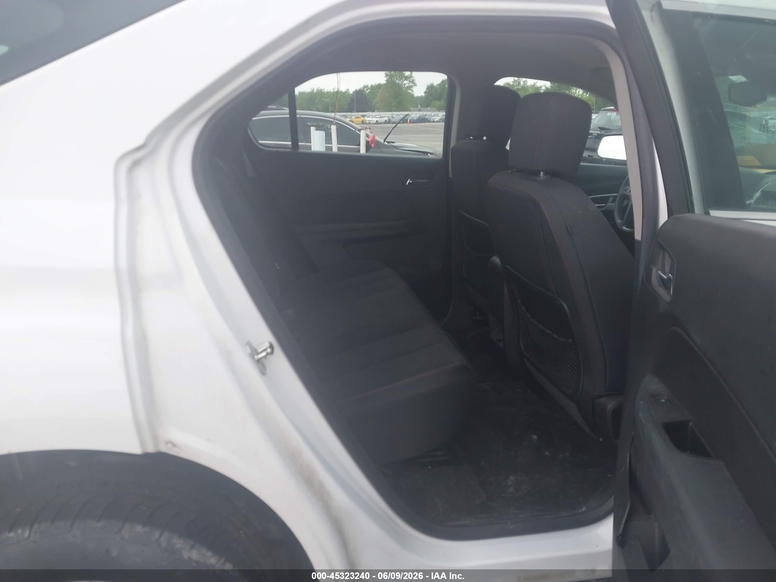 2015 Chevrolet Equinox Ls White vin: 2GNALAEK9F1173631