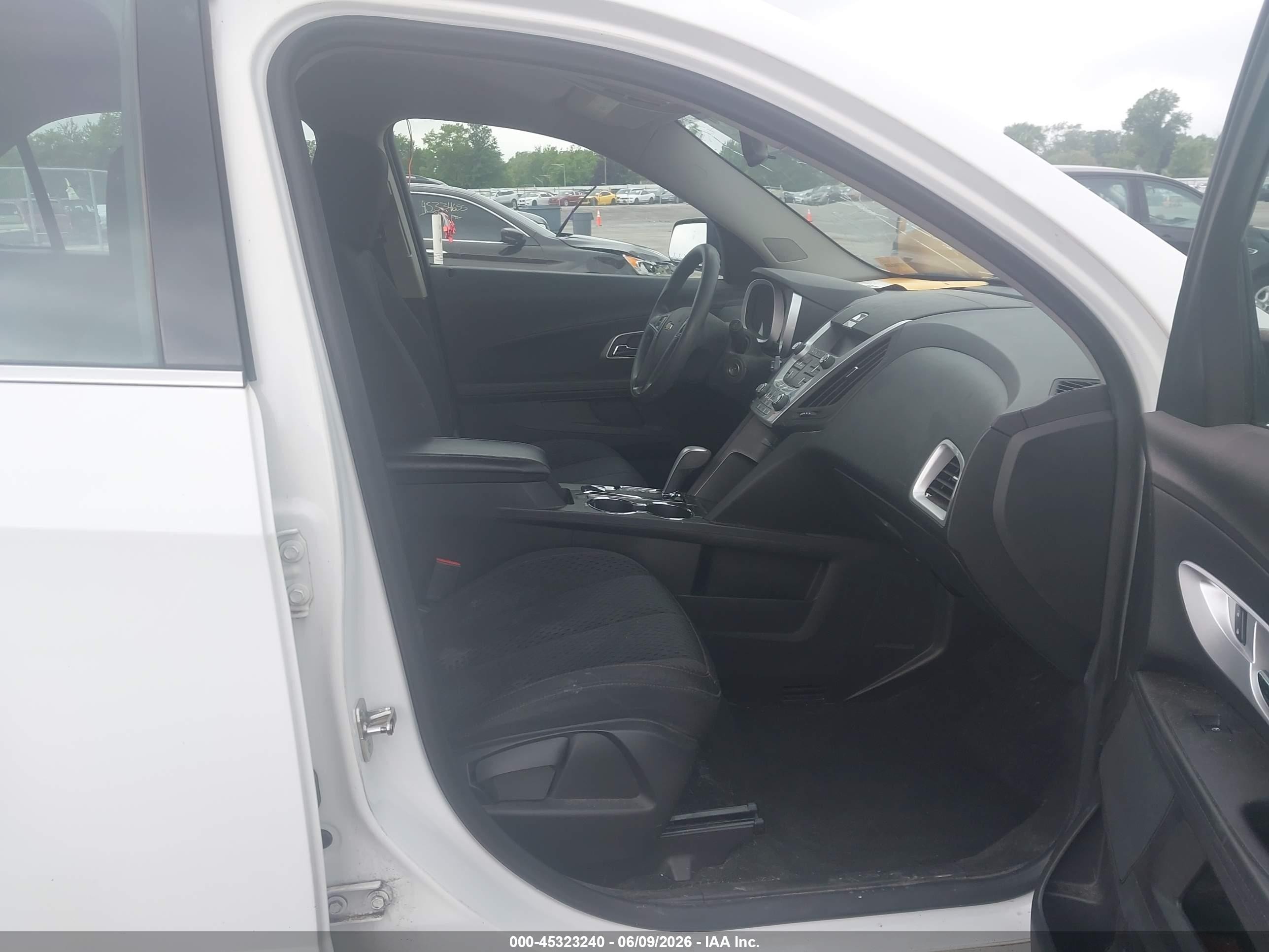 2015 Chevrolet Equinox Ls White vin: 2GNALAEK9F1173631