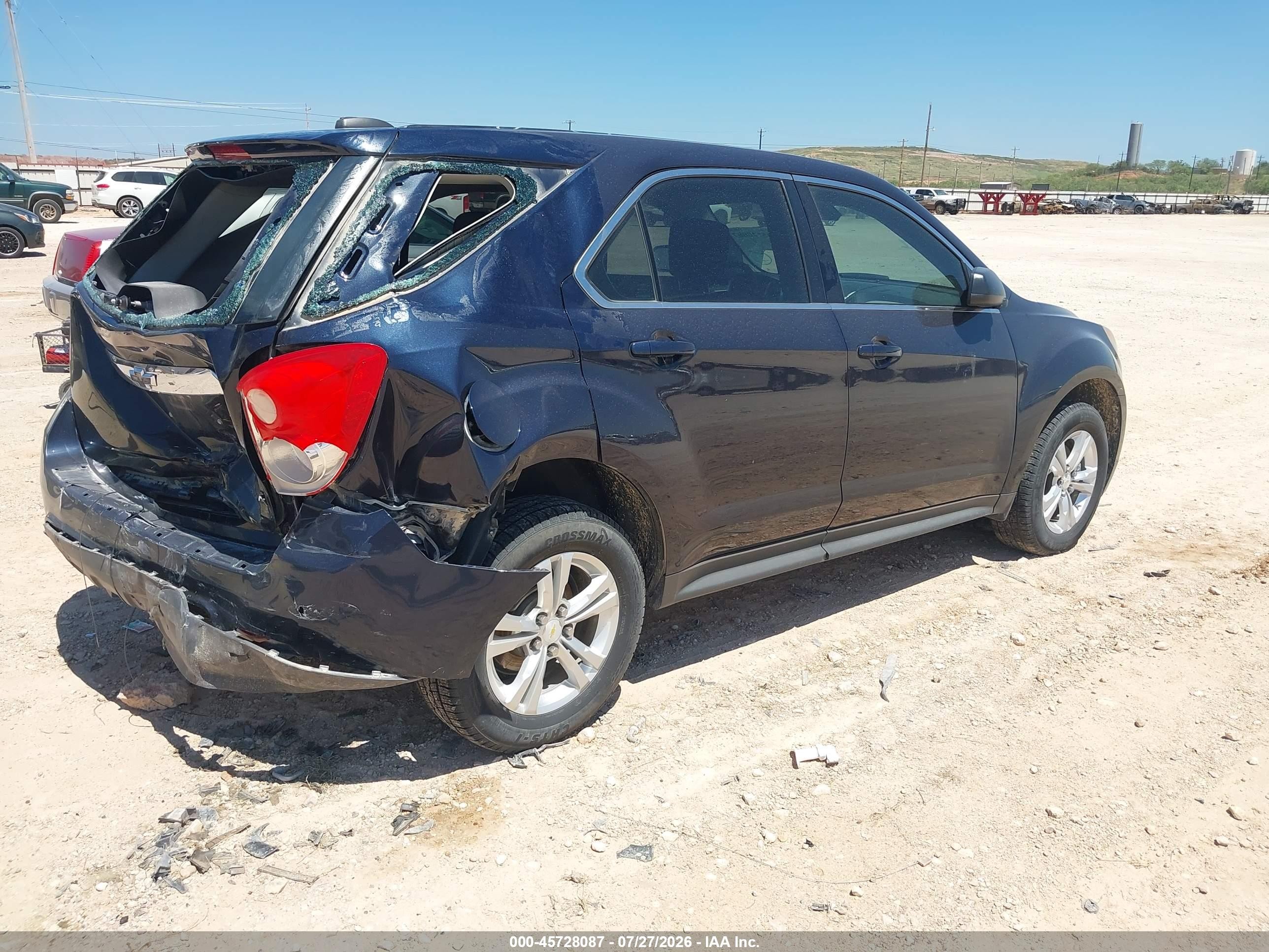 2015 Chevrolet Equinox Ls Black vin: 2GNALAEK9F6173261