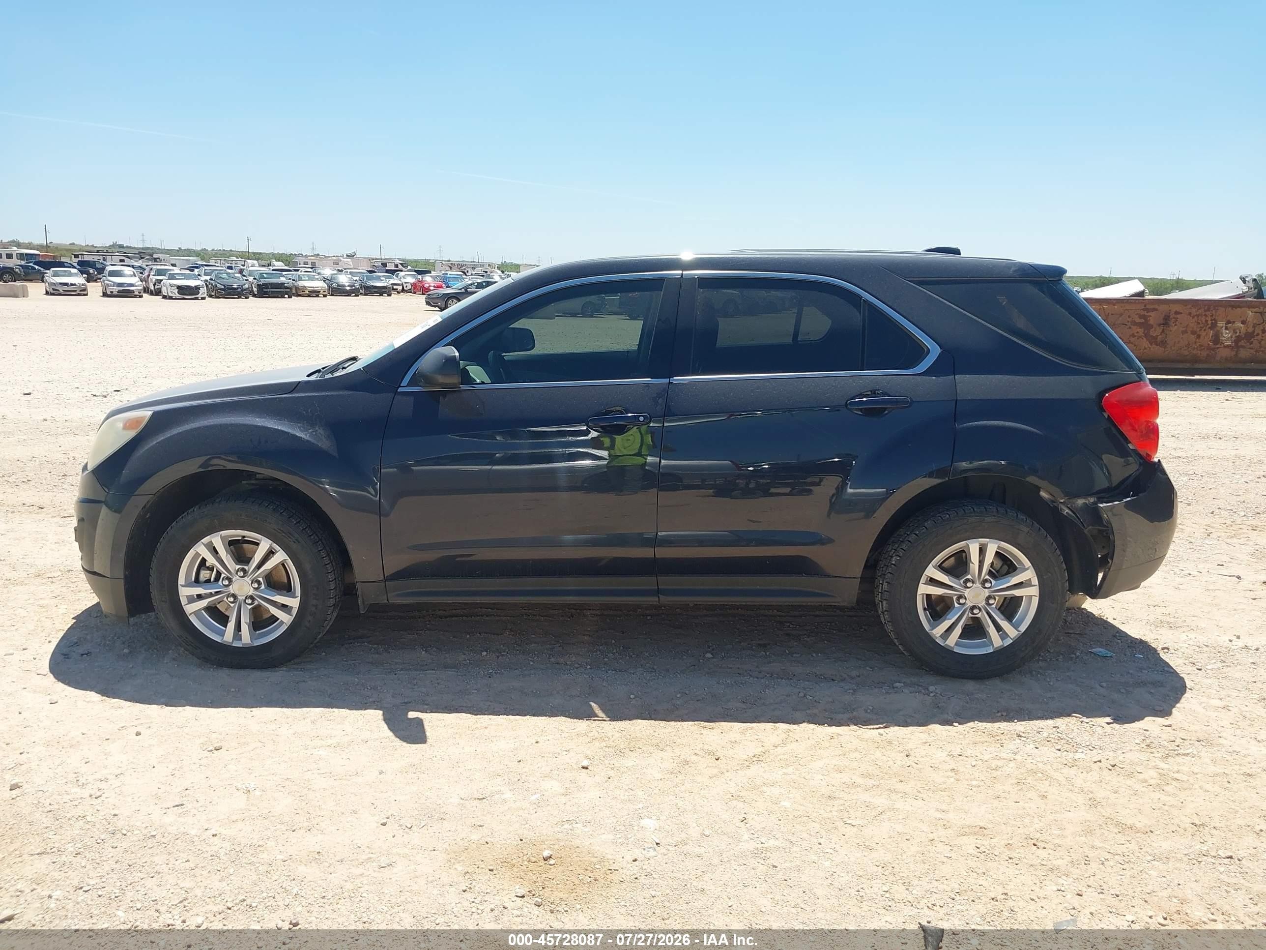 2015 Chevrolet Equinox Ls Black vin: 2GNALAEK9F6173261