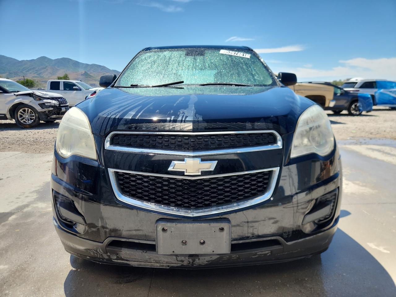 2015 Chevrolet Equinox Ls Black vin: 2GNALAEK9F6408788 Damage: Left Head Lamp, Faded, Repair Required