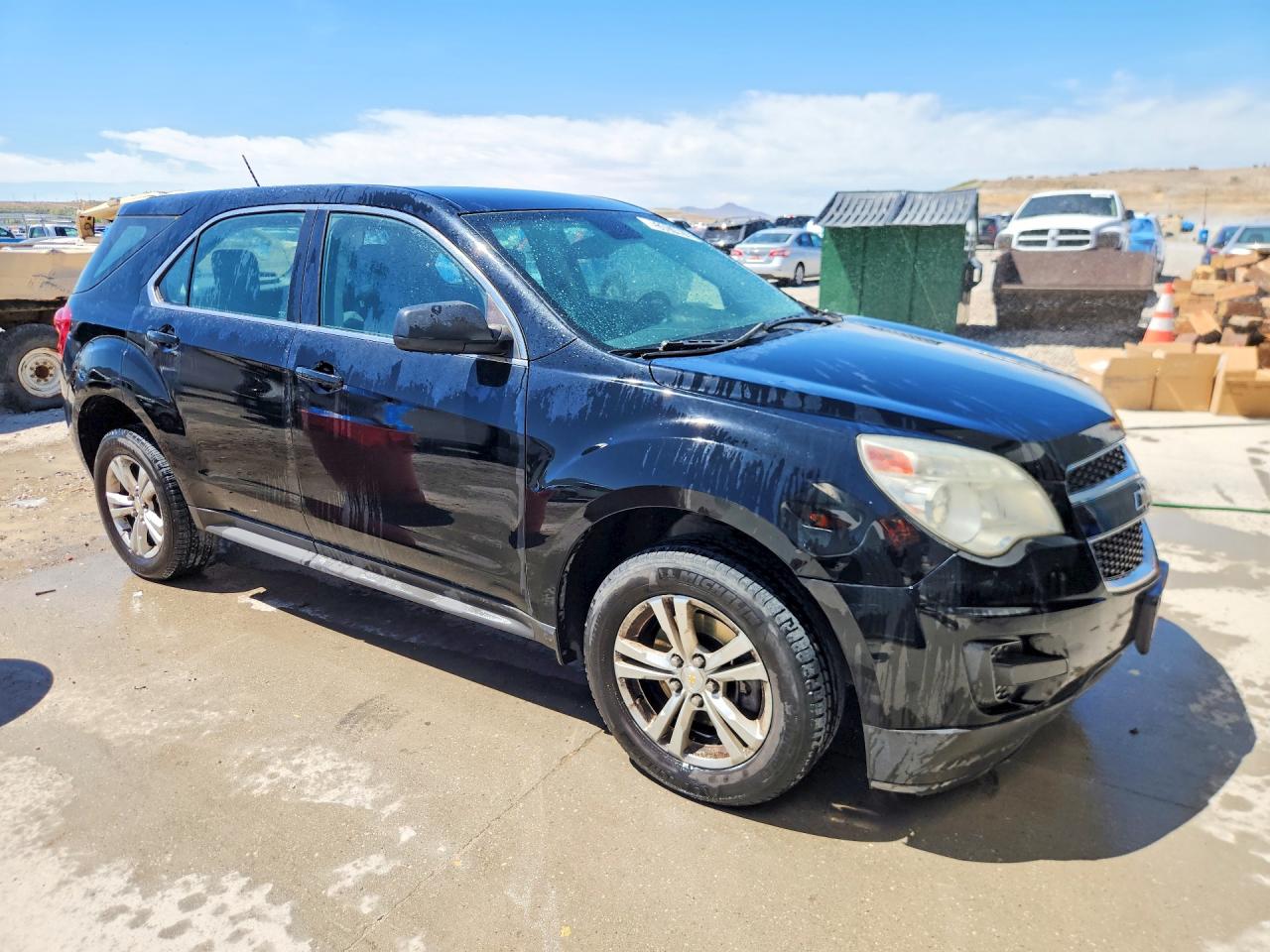 2015 Chevrolet Equinox Ls Black vin: 2GNALAEK9F6408788