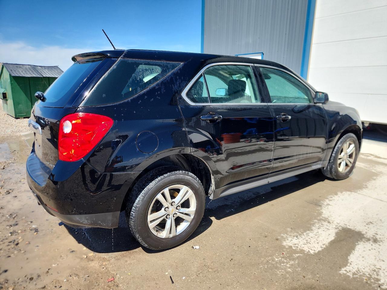 2015 Chevrolet Equinox Ls Black vin: 2GNALAEK9F6408788