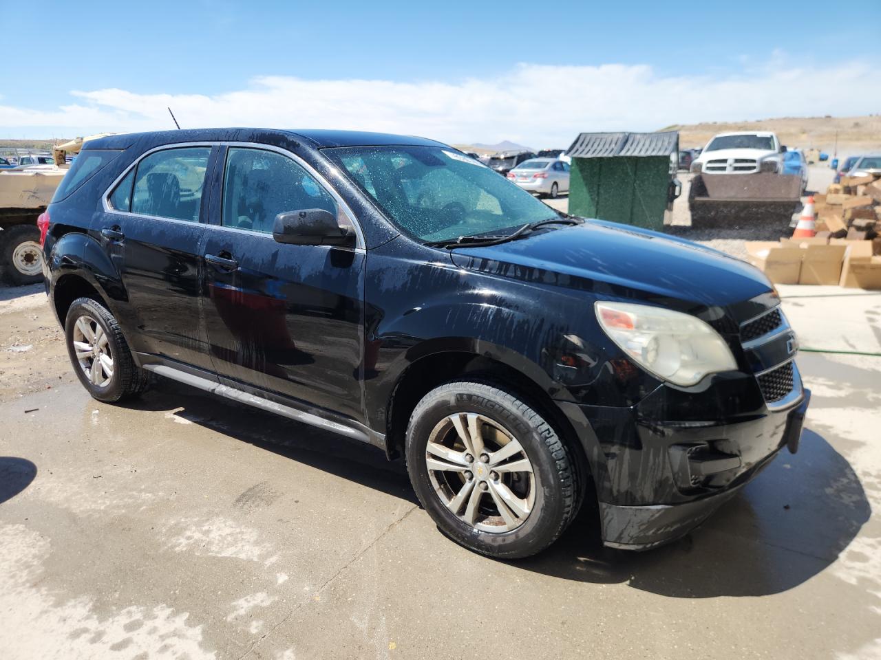 2015 Chevrolet Equinox Ls Black vin: 2GNALAEK9F6408788 Damage: Right Front Fender, Chipped, 3