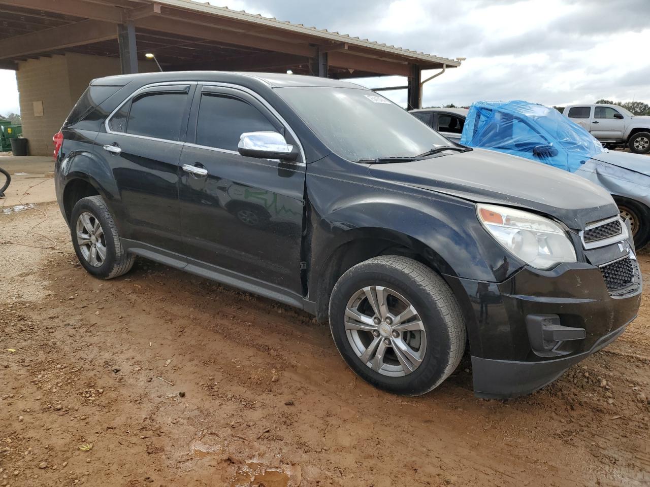 2014 Chevrolet Equinox Ls Black vin: 2GNALAEKXE1117597
