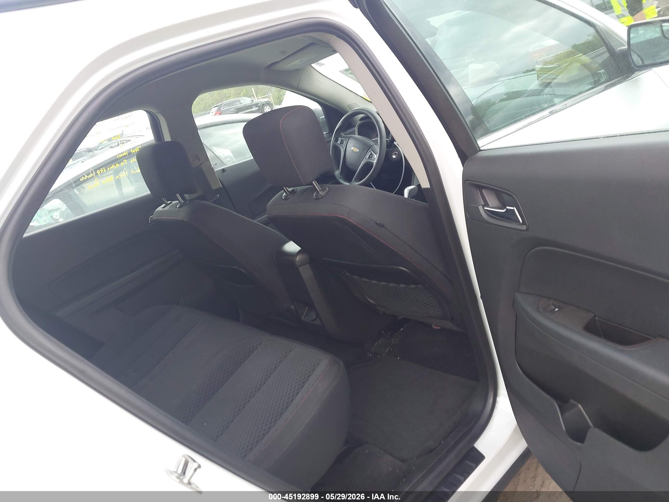 2014 Chevrolet Equinox Ls White vin: 2GNALAEKXE1154004