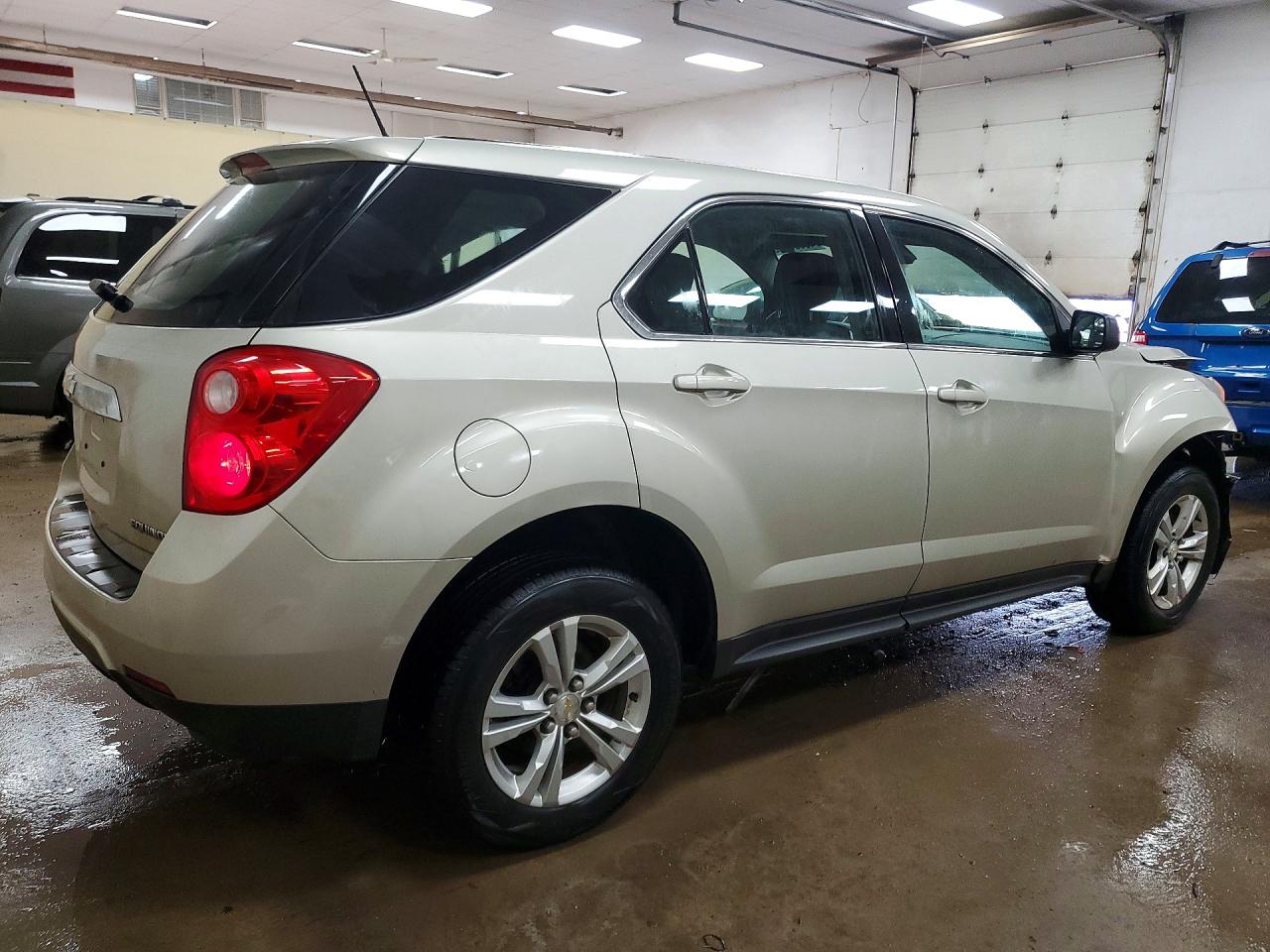2014 Chevrolet Equinox Ls Cream vin: 2GNALAEKXE6154149