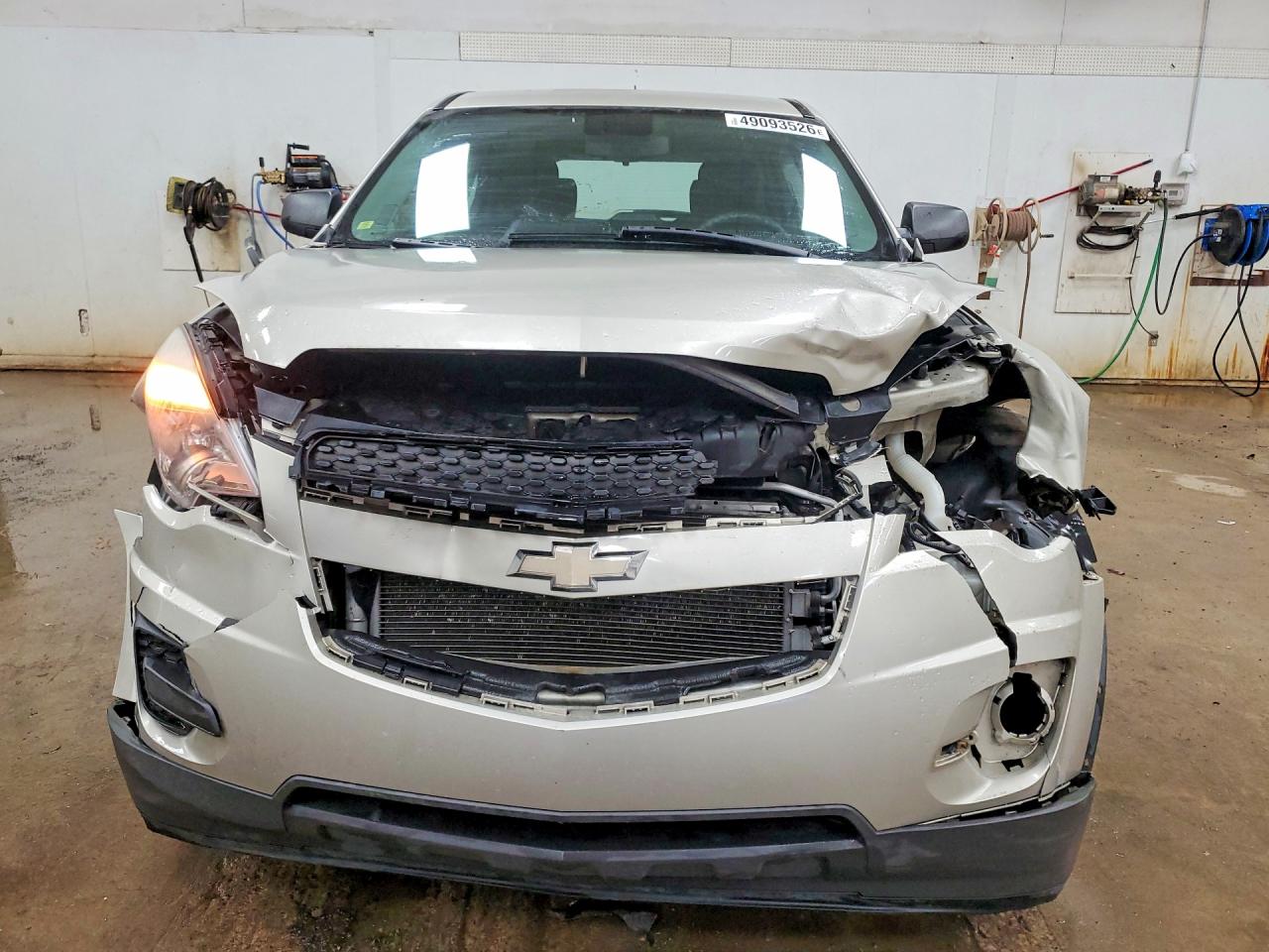2014 Chevrolet Equinox Ls Cream vin: 2GNALAEKXE6154149