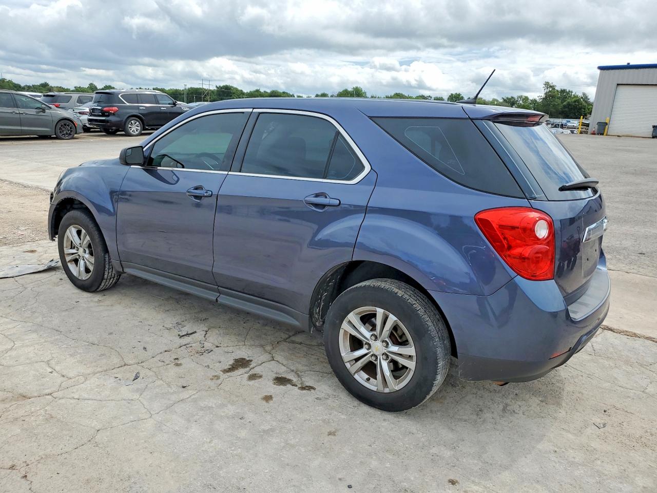 2014 Chevrolet Equinox Ls Blue vin: 2GNALAEKXE6158542