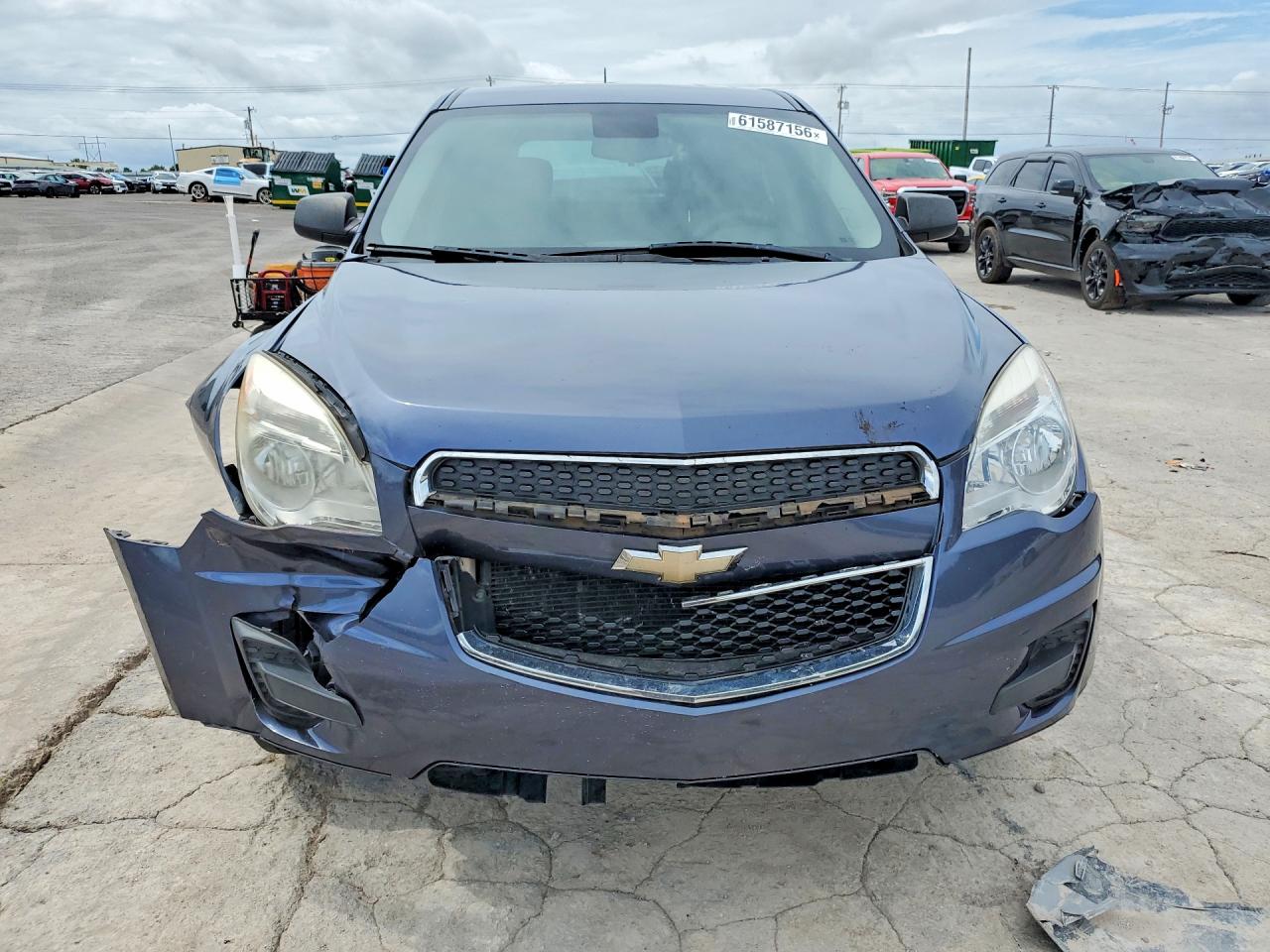 2014 Chevrolet Equinox Ls Blue vin: 2GNALAEKXE6158542