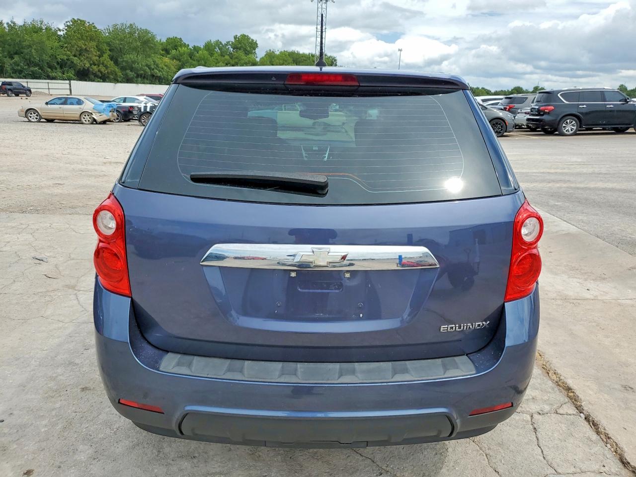 2014 Chevrolet Equinox Ls Blue vin: 2GNALAEKXE6158542