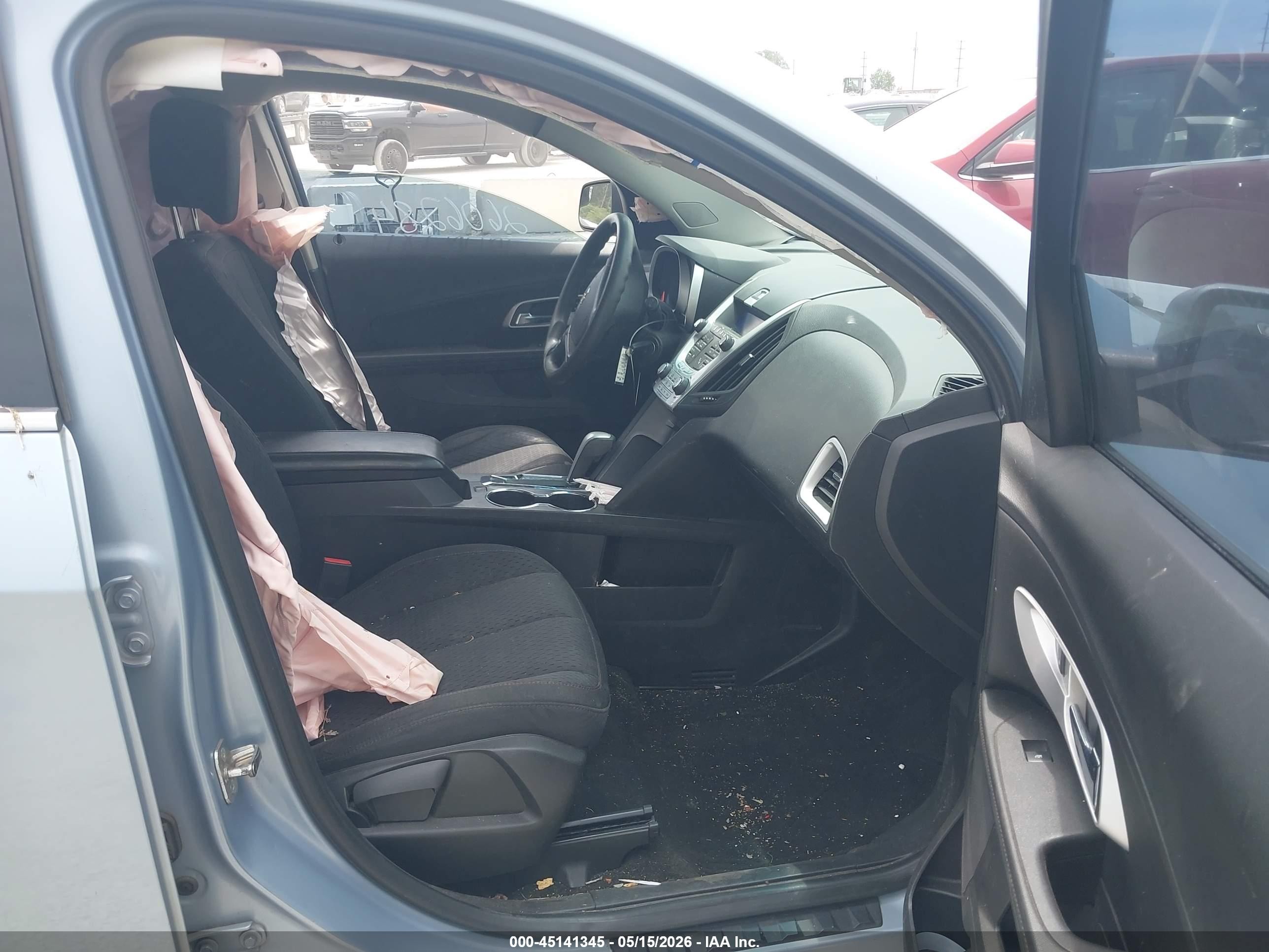 2014 Chevrolet Equinox Ls Blue vin: 2GNALAEKXE6192867