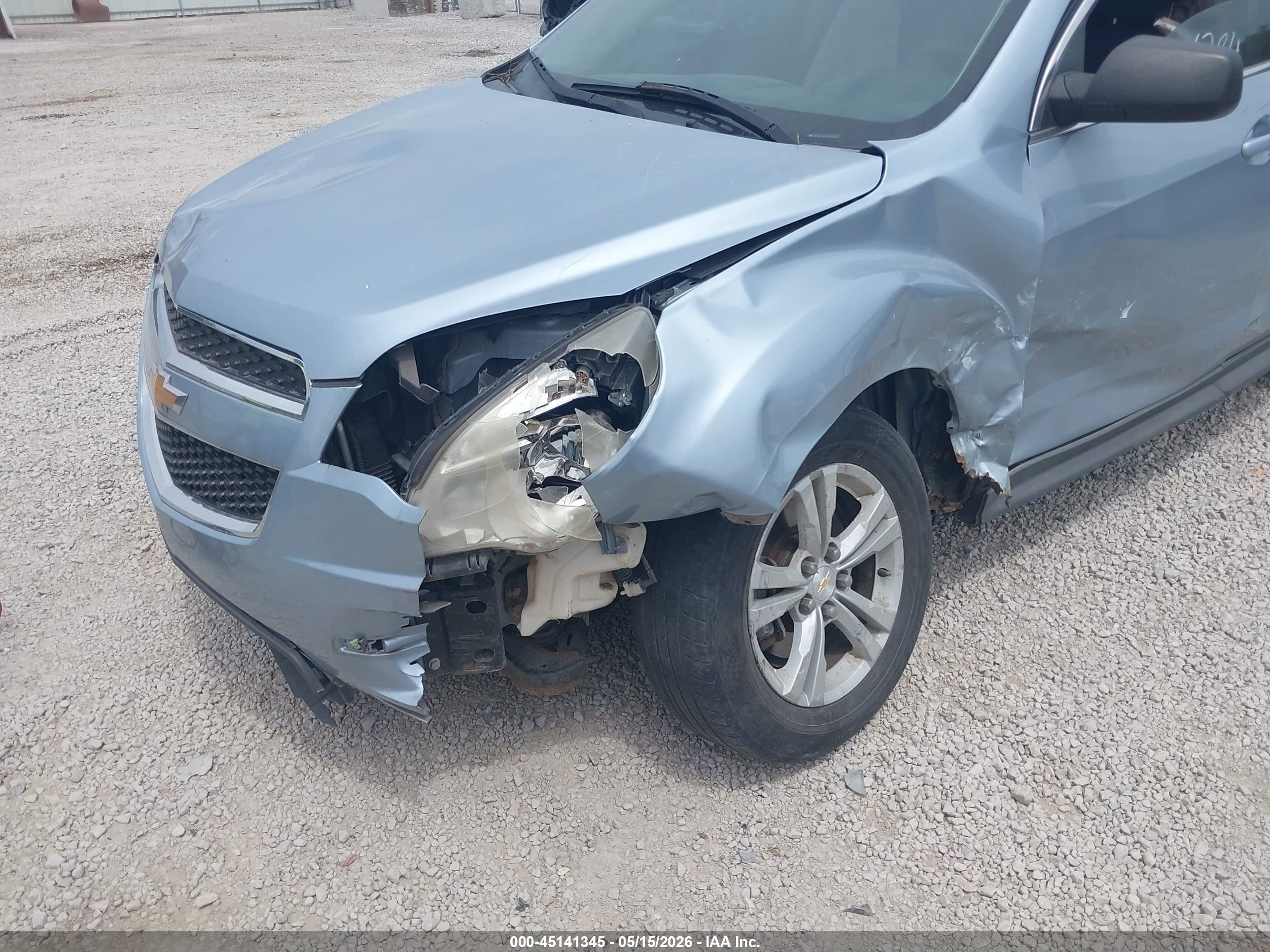 2014 Chevrolet Equinox Ls Blue vin: 2GNALAEKXE6192867