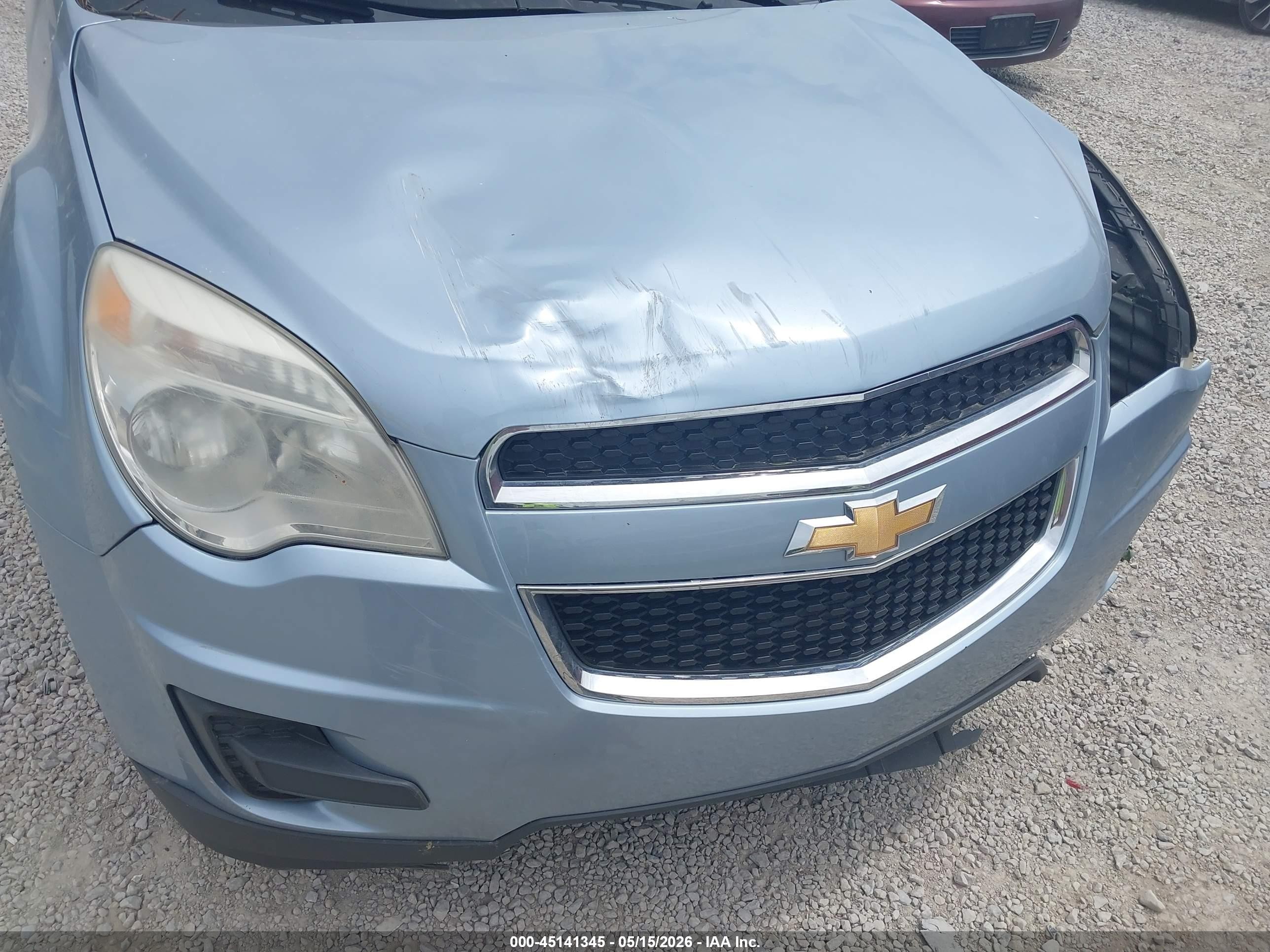 2014 Chevrolet Equinox Ls Blue vin: 2GNALAEKXE6192867