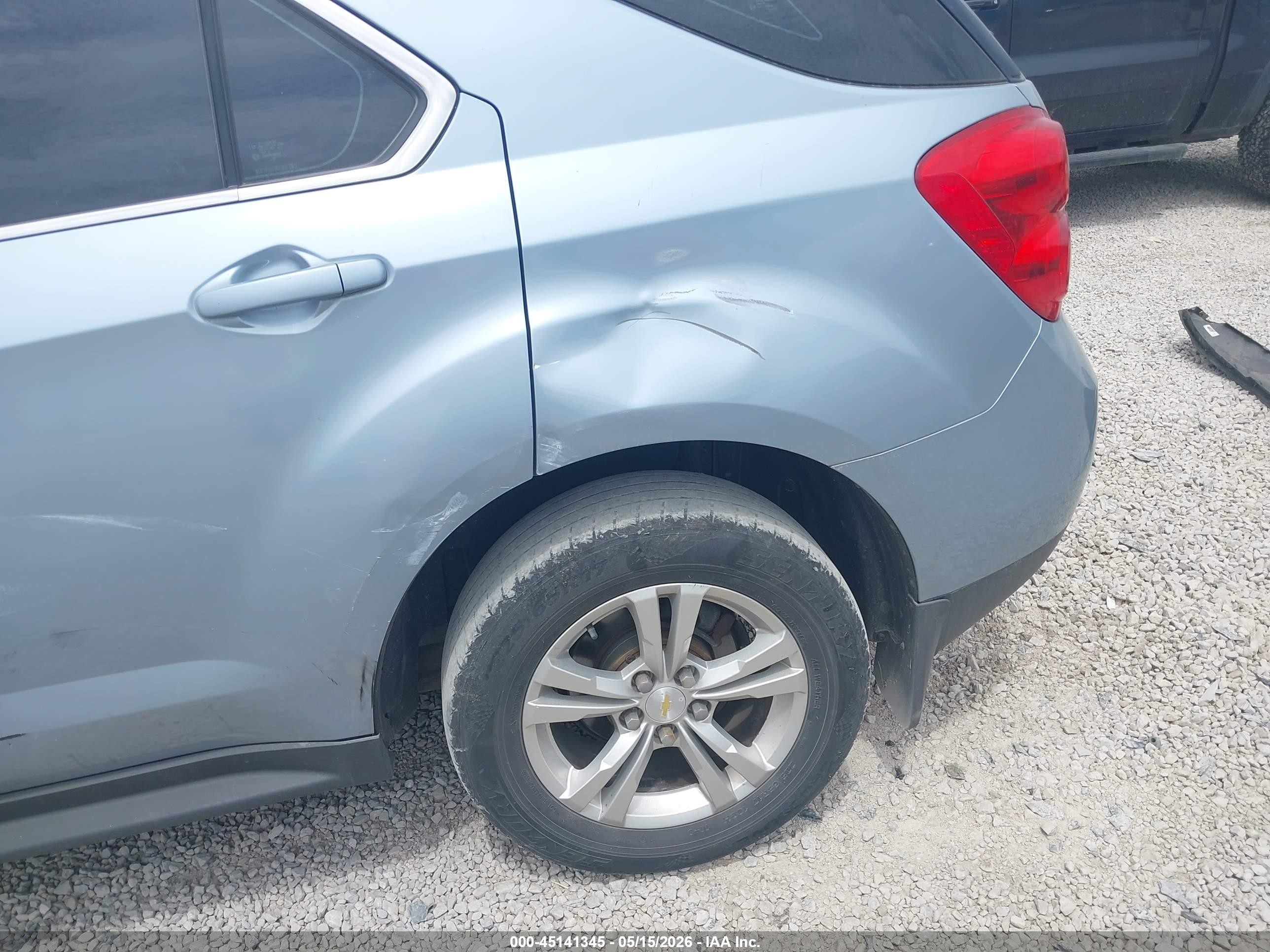 2014 Chevrolet Equinox Ls Blue vin: 2GNALAEKXE6192867