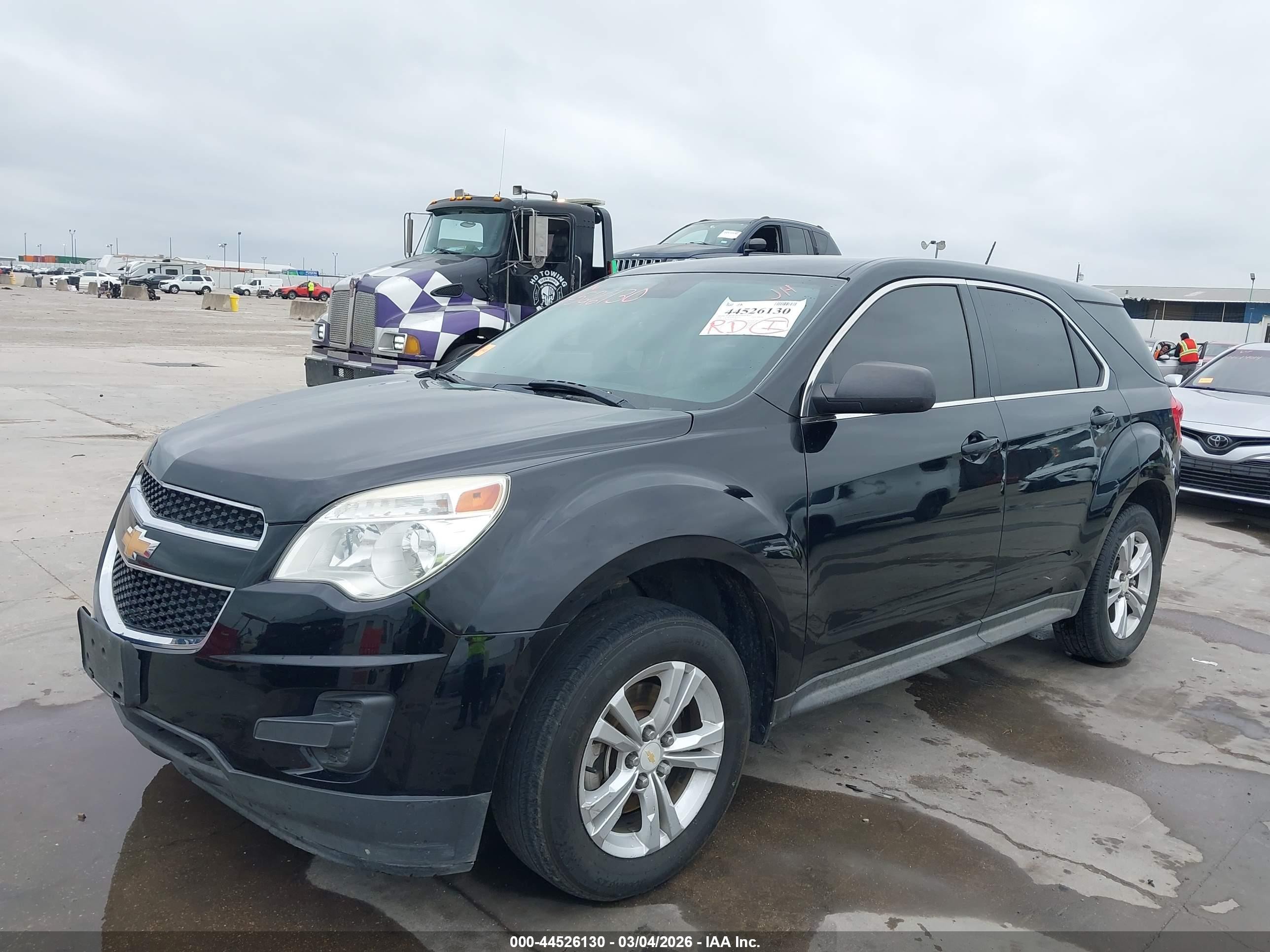 2014 Chevrolet Equinox Ls Черный vin: 2GNALAEKXE6210641