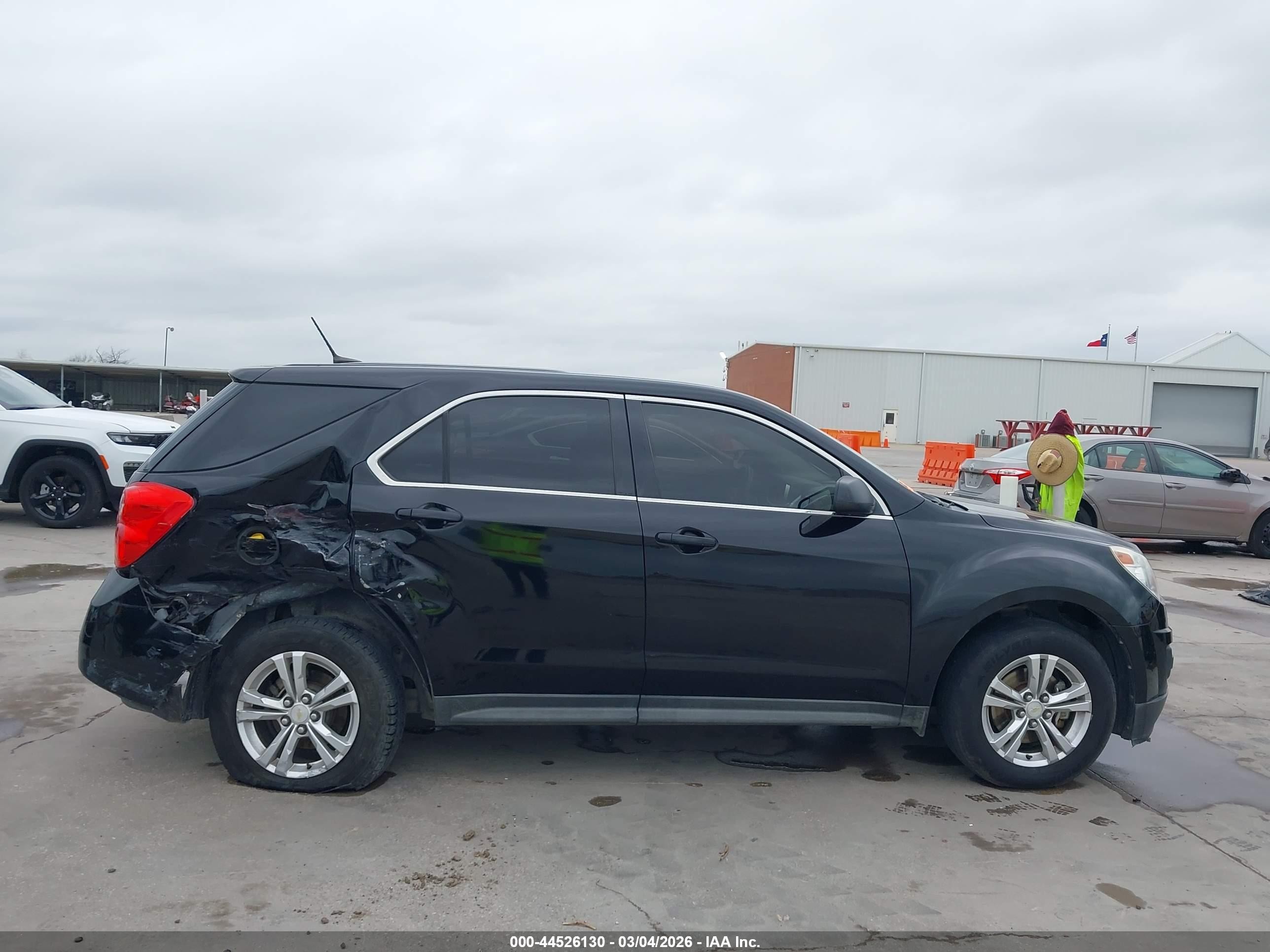 2014 Chevrolet Equinox Ls Черный vin: 2GNALAEKXE6210641