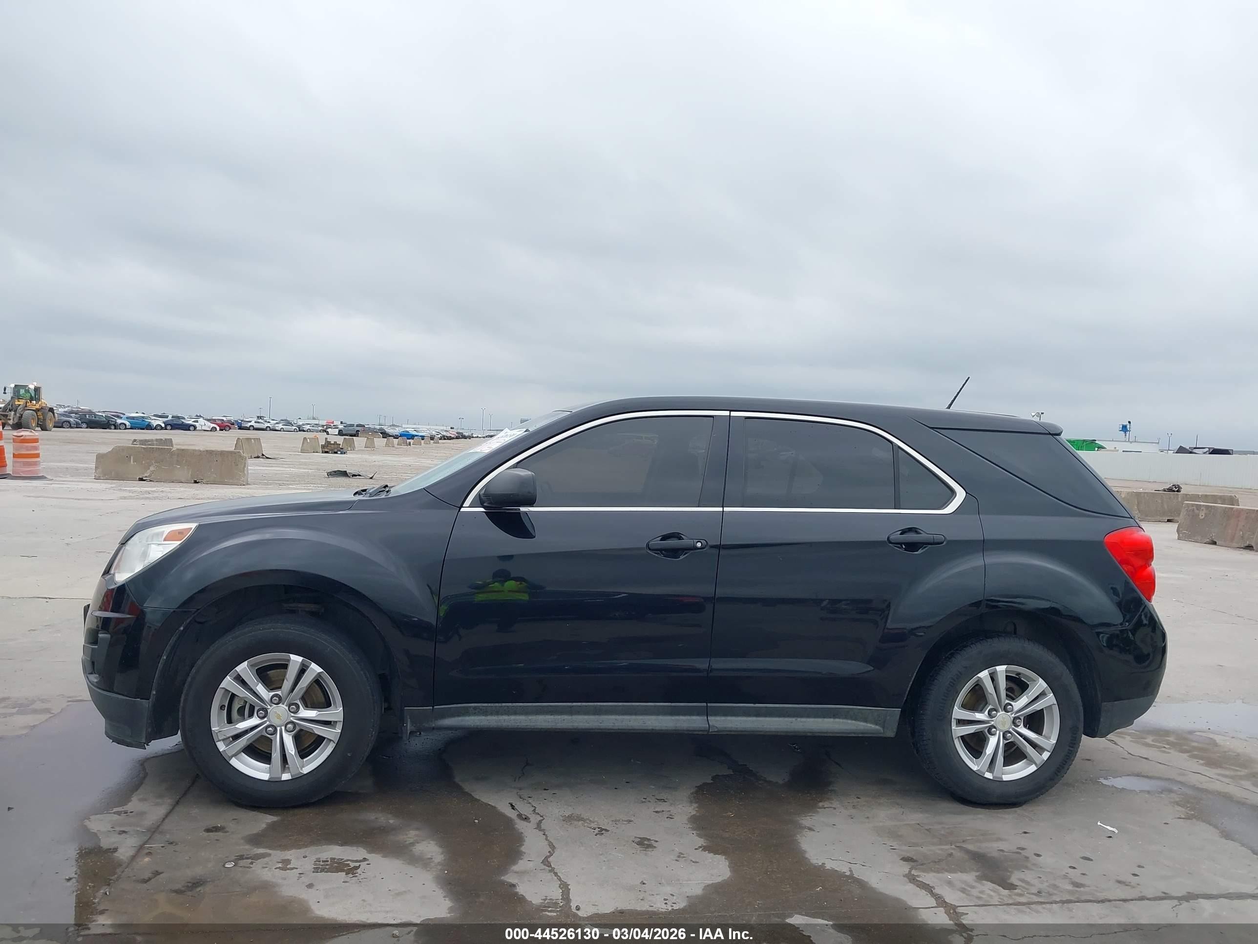 2014 Chevrolet Equinox Ls Черный vin: 2GNALAEKXE6210641