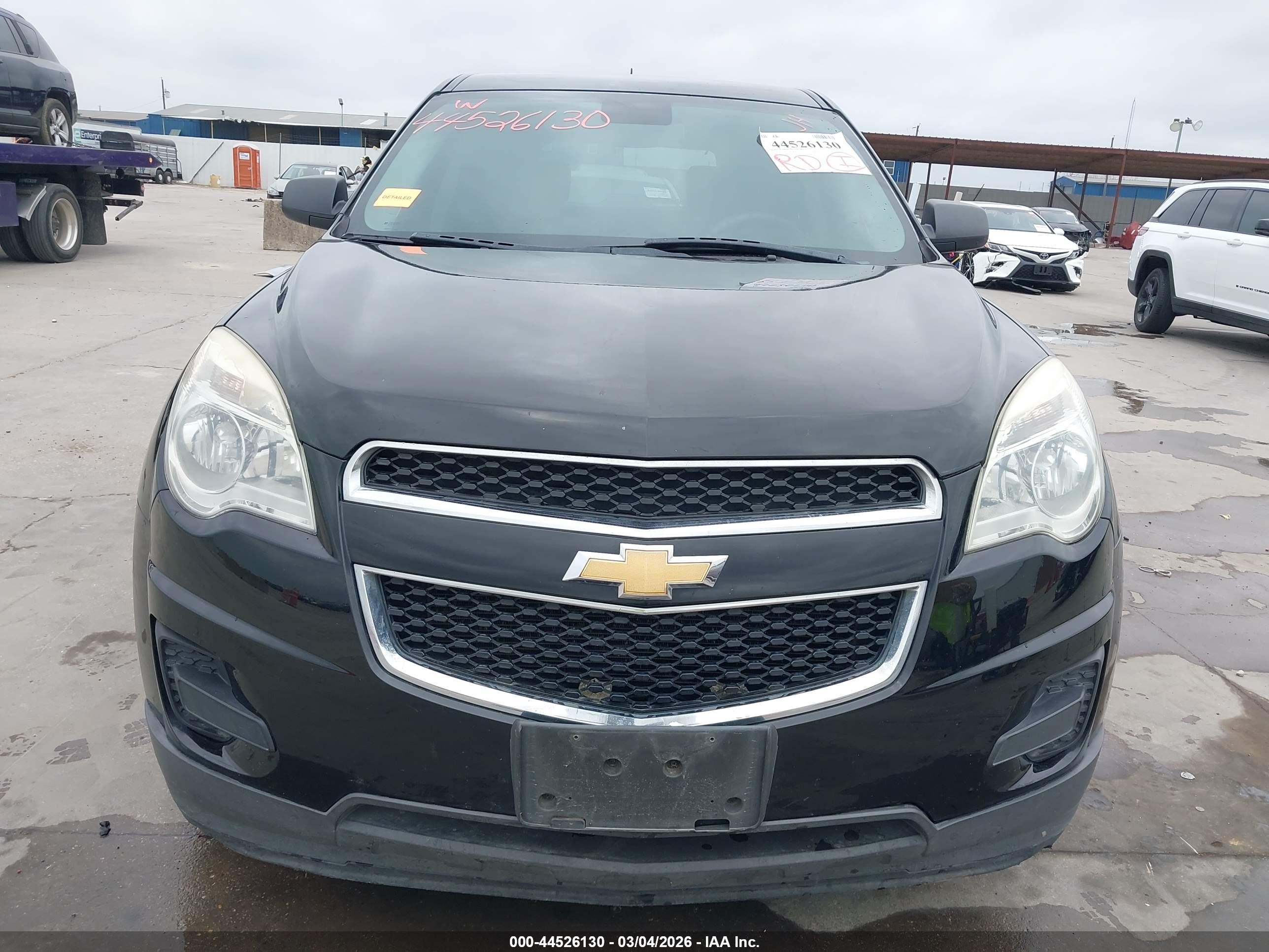 2014 Chevrolet Equinox Ls Черный vin: 2GNALAEKXE6210641