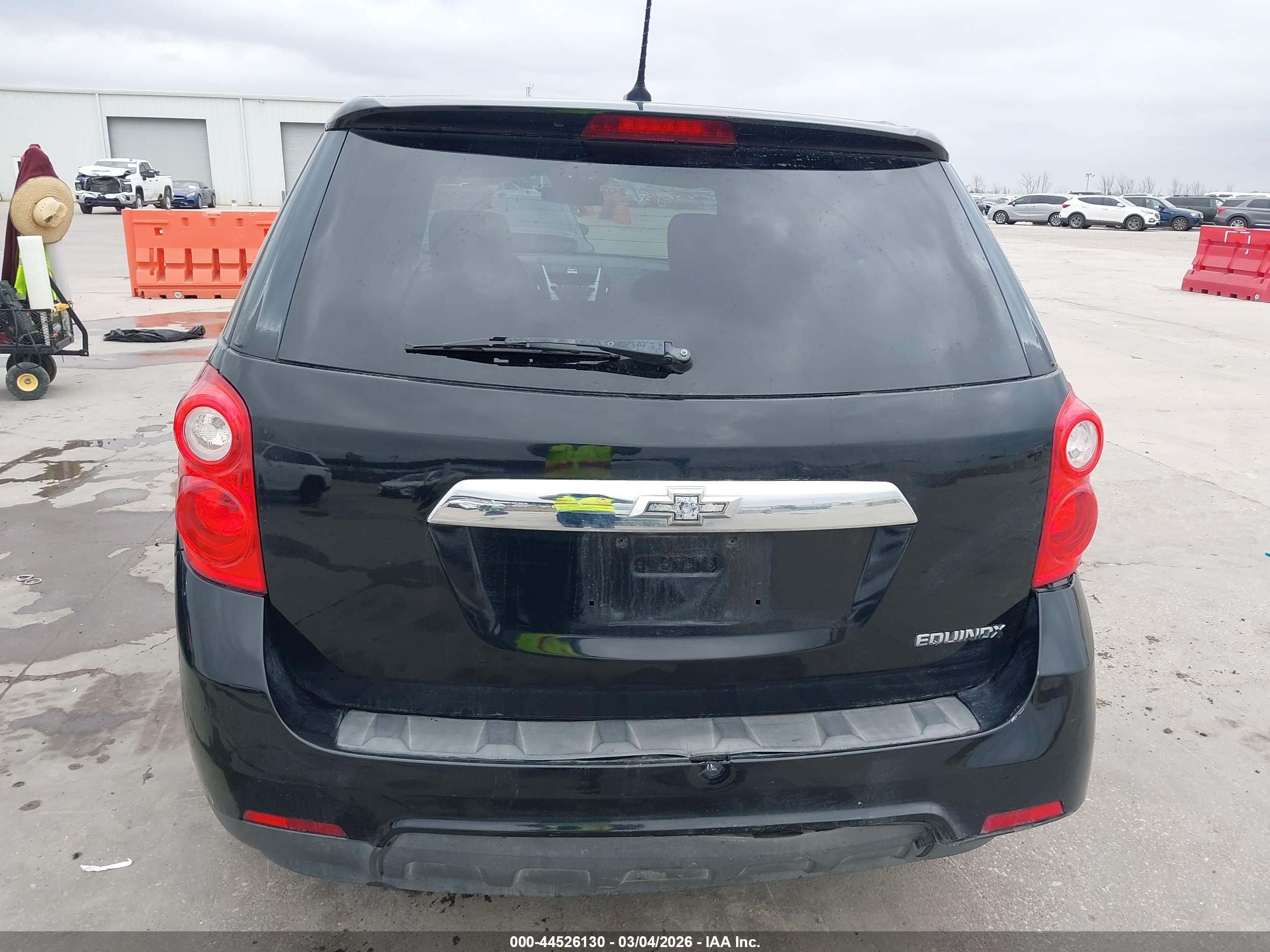 2014 Chevrolet Equinox Ls Черный vin: 2GNALAEKXE6210641