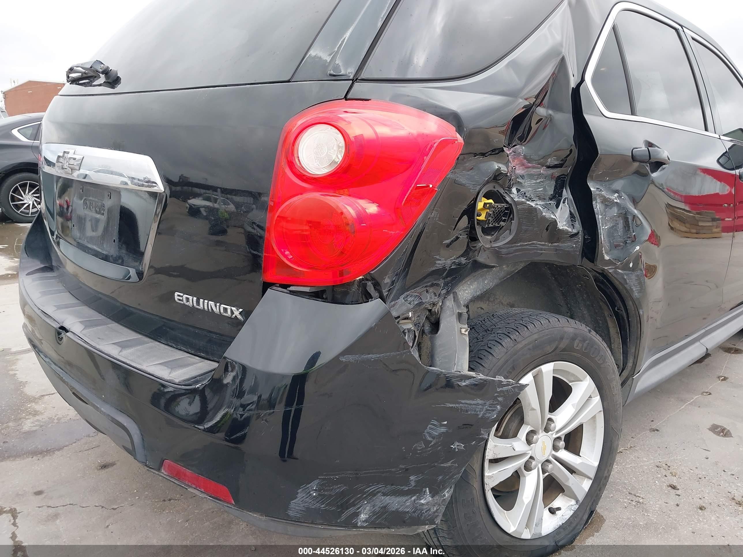 2014 Chevrolet Equinox Ls Черный vin: 2GNALAEKXE6210641