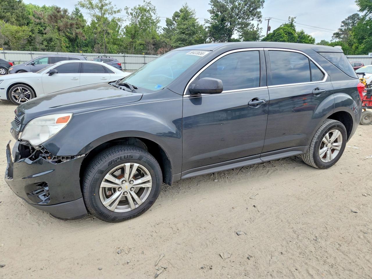 2014 Chevrolet Equinox Ls Gray vin: 2GNALAEKXE6325773