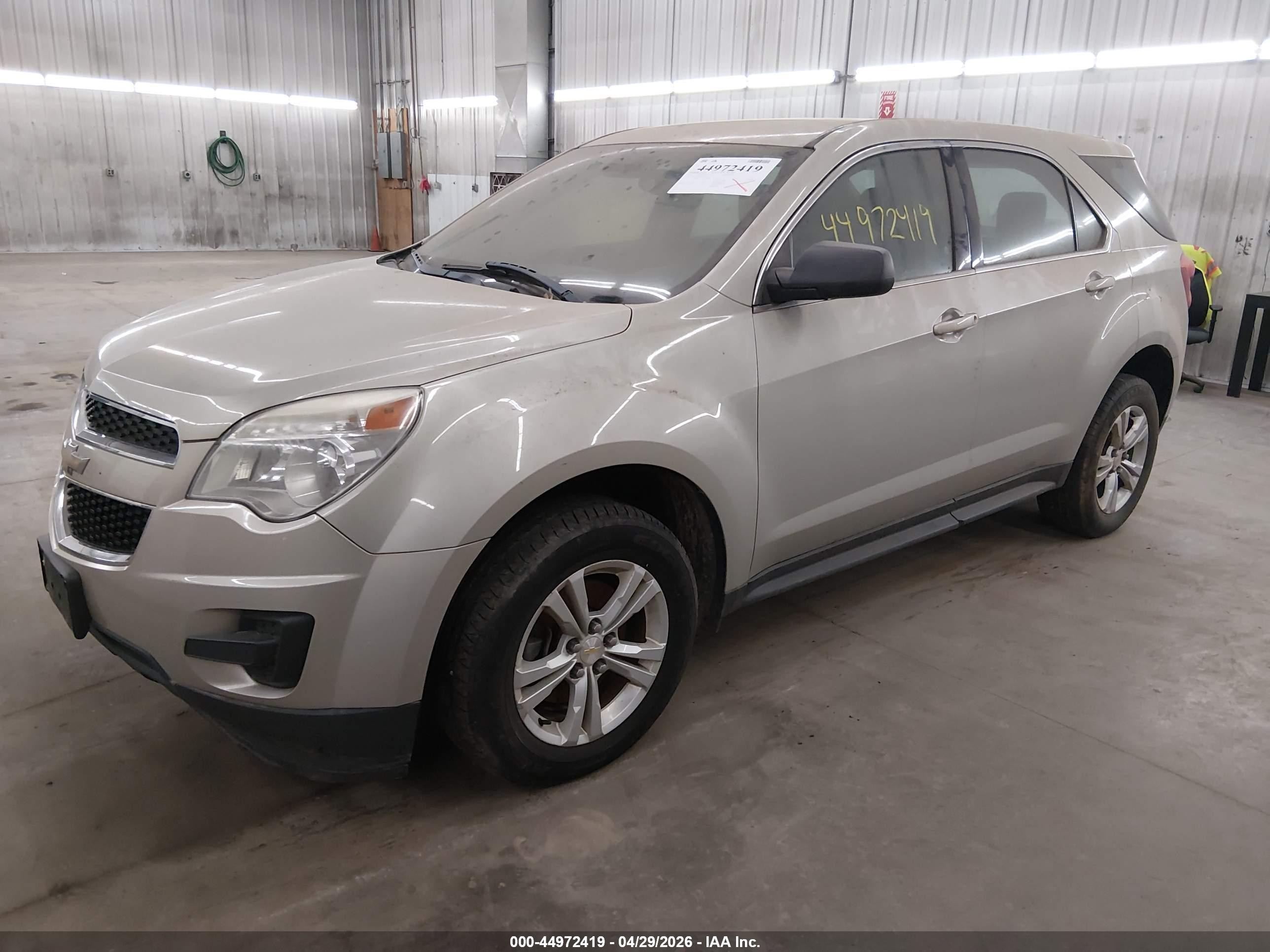 2014 Chevrolet Equinox Ls Beige vin: 2GNALAEKXE6330262