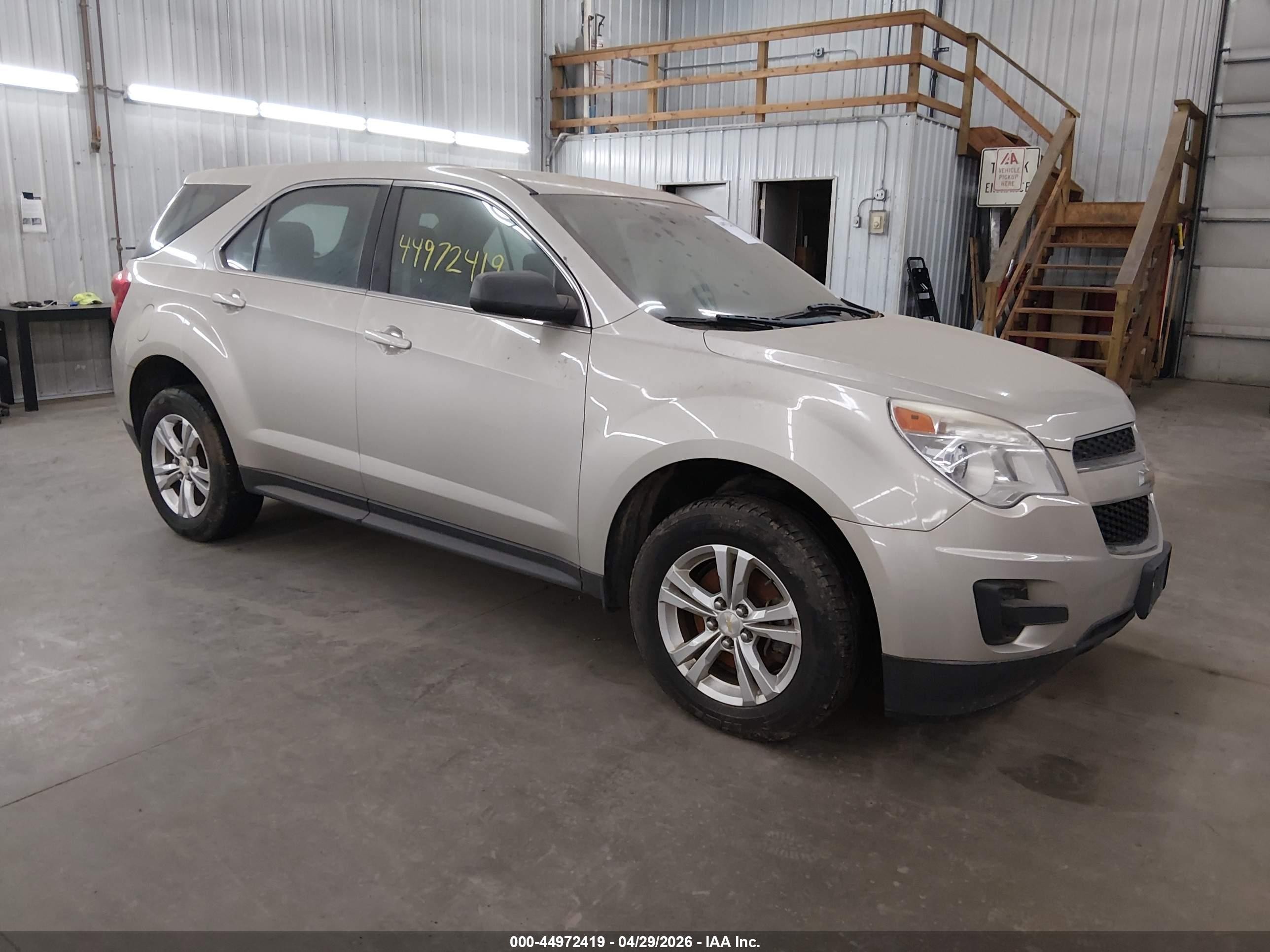 2014 Chevrolet Equinox Ls Beige vin: 2GNALAEKXE6330262