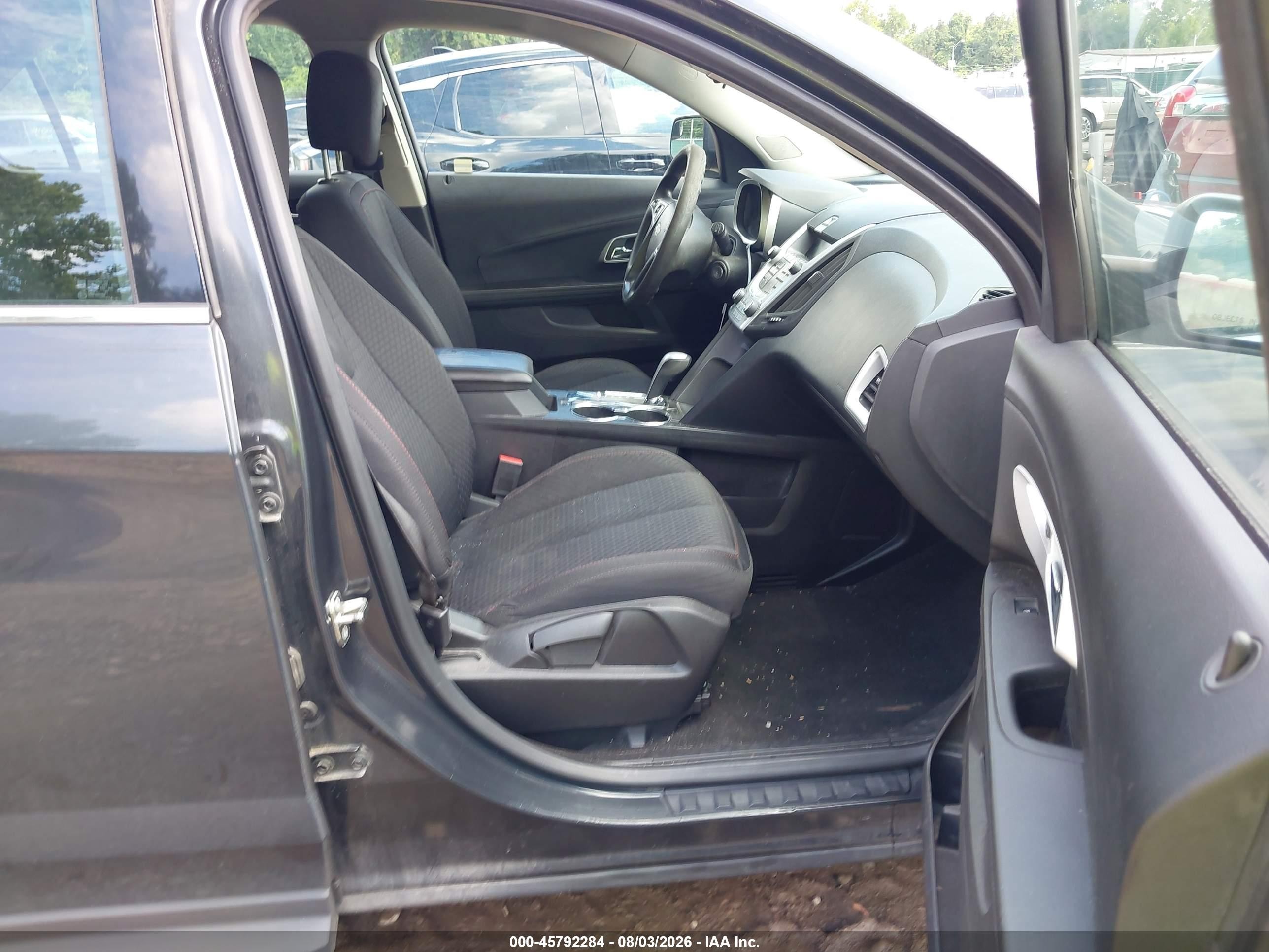 2014 Chevrolet Equinox Ls Gray vin: 2GNALAEKXE6365058