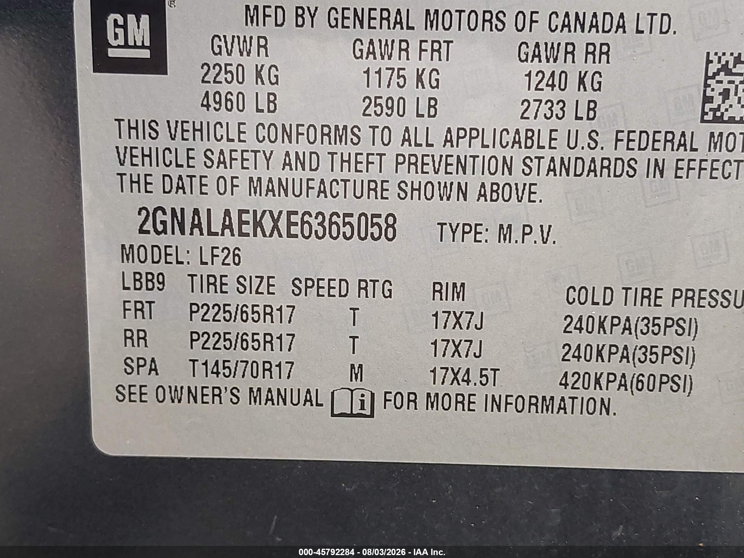 2014 Chevrolet Equinox Ls Gray vin: 2GNALAEKXE6365058