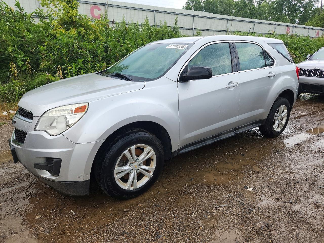 2015 Chevrolet Equinox Ls Black vin: 2GNALAEKXF1100087