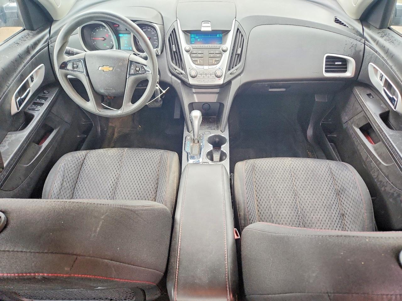 2015 Chevrolet Equinox Ls Black vin: 2GNALAEKXF1100087