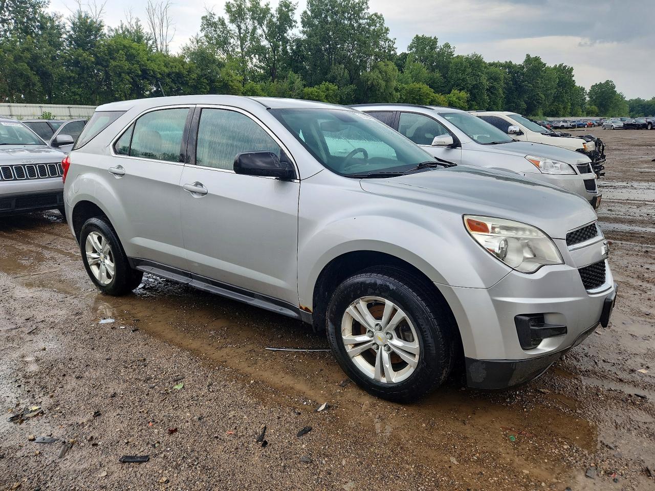 2015 Chevrolet Equinox Ls Black vin: 2GNALAEKXF1100087