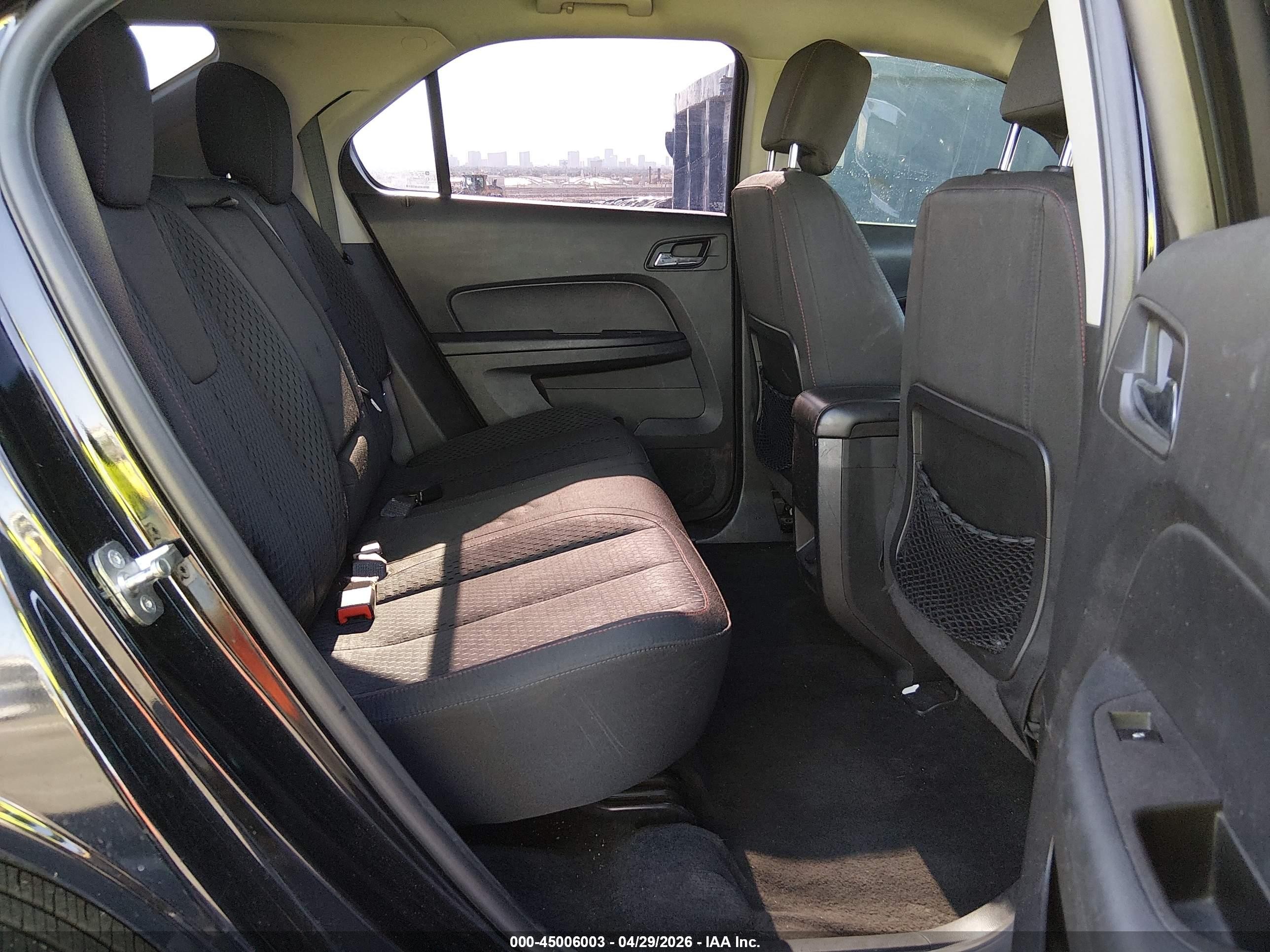 2015 Chevrolet Equinox Ls Черный vin: 2GNALAEKXF1109033
