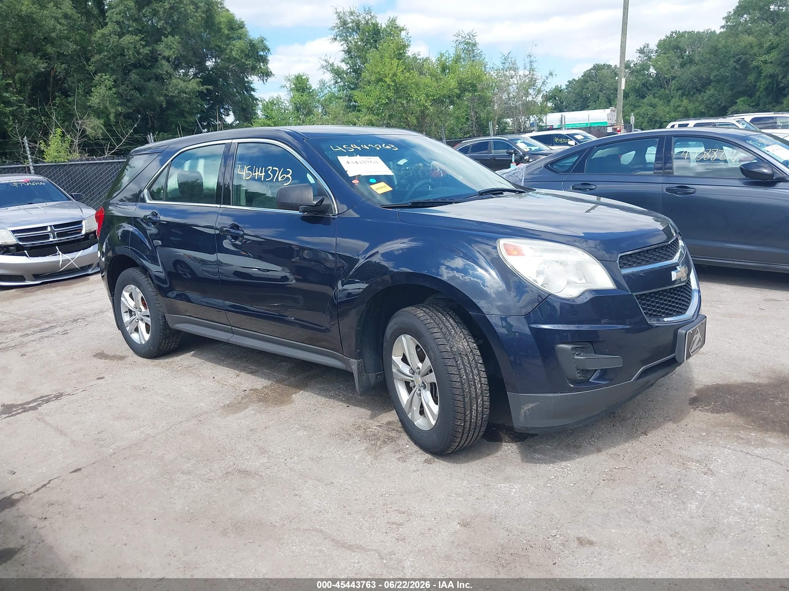 2015 Chevrolet Equinox Ls Black vin: 2GNALAEKXF6171941