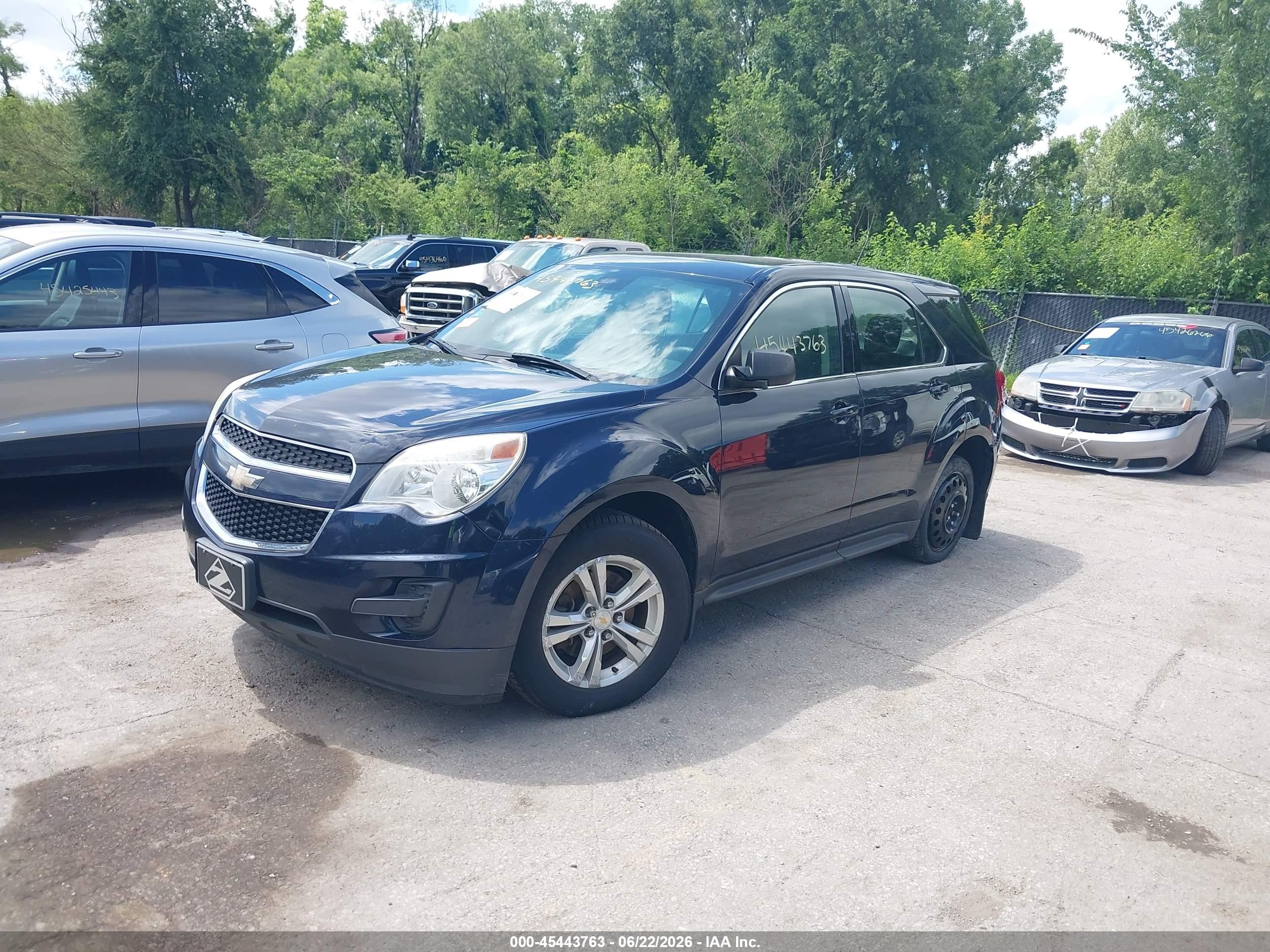 2015 Chevrolet Equinox Ls Black vin: 2GNALAEKXF6171941