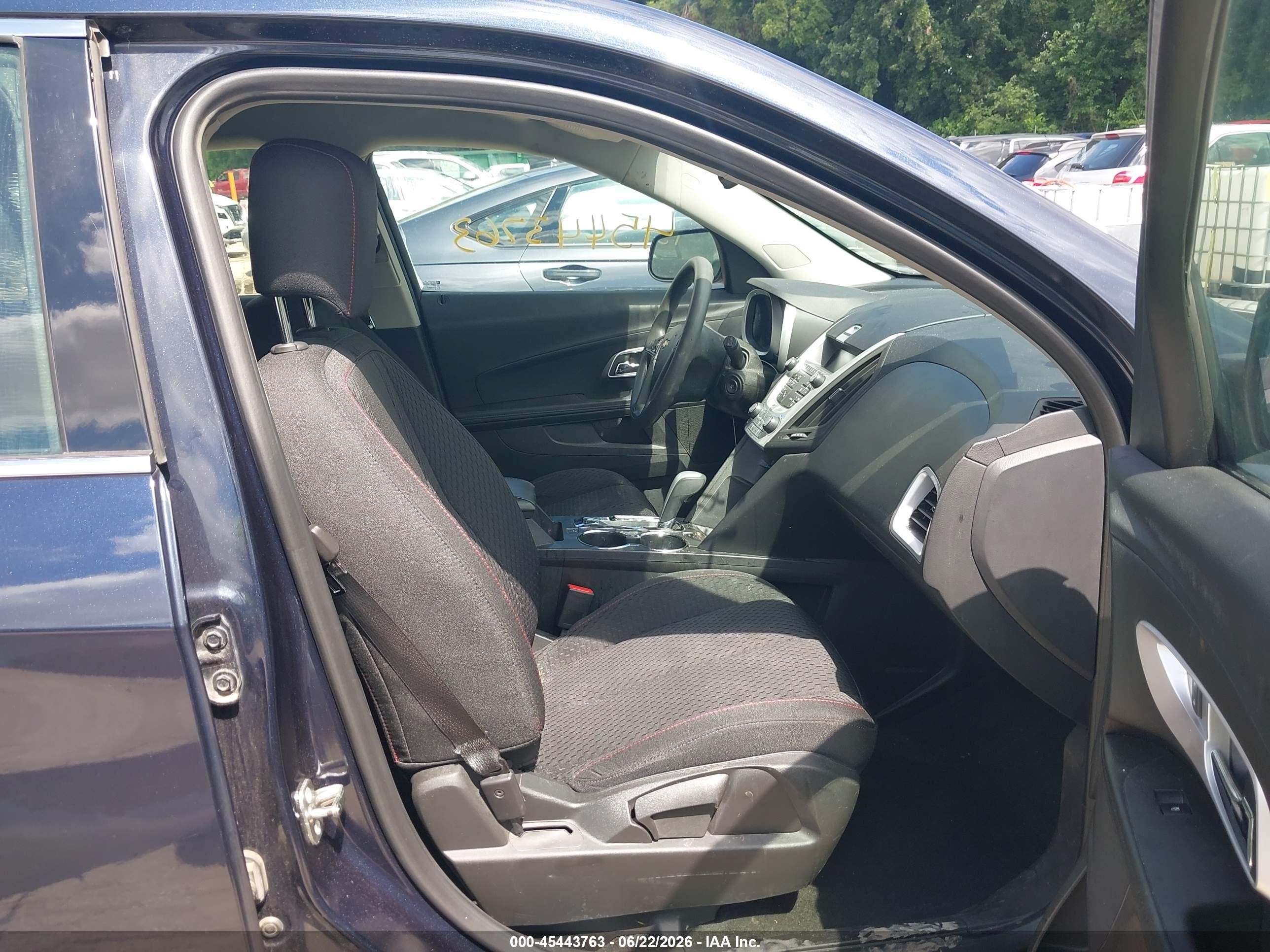 2015 Chevrolet Equinox Ls Black vin: 2GNALAEKXF6171941