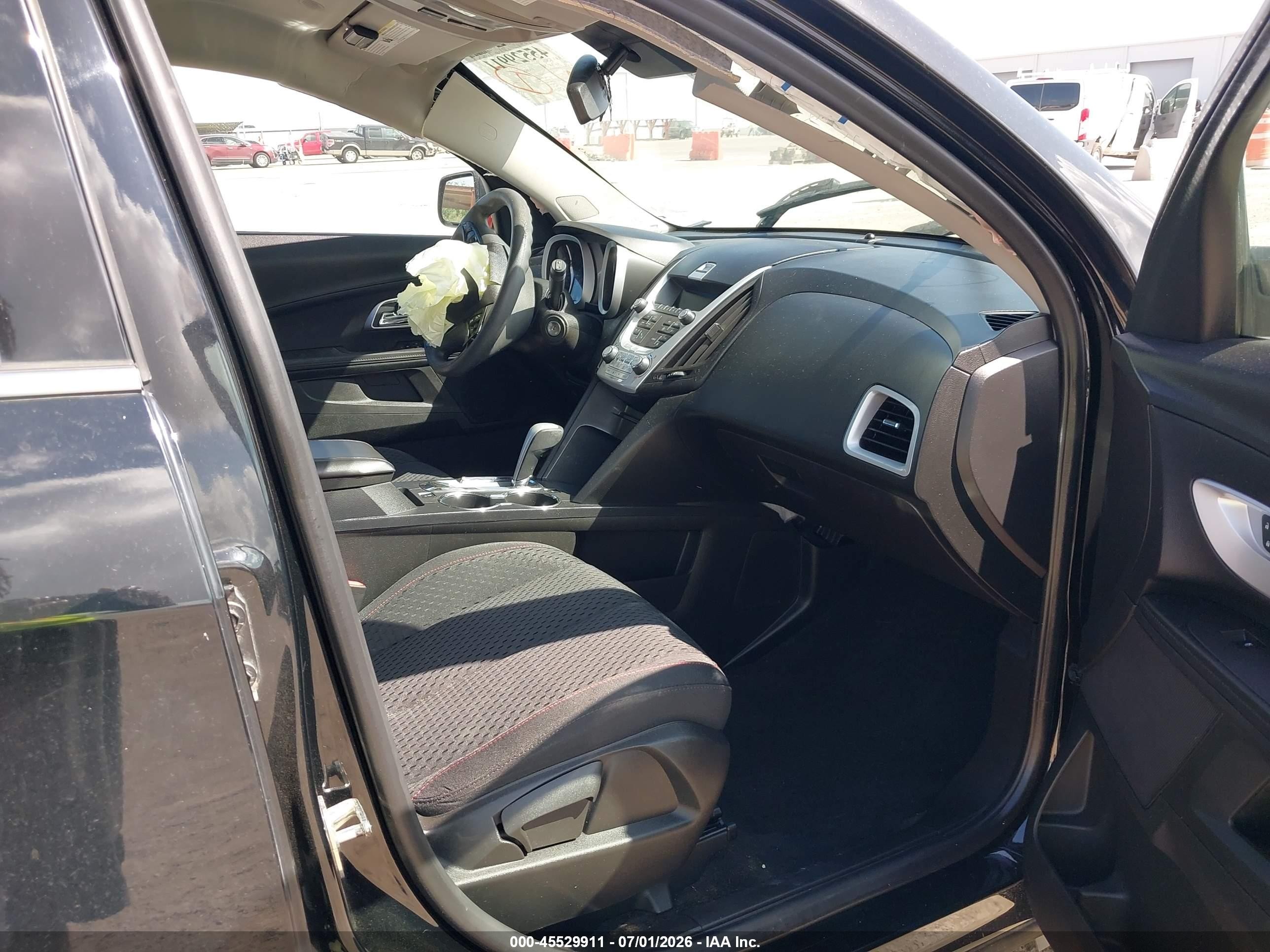 2015 Chevrolet Equinox Ls Black vin: 2GNALAEKXF6193194