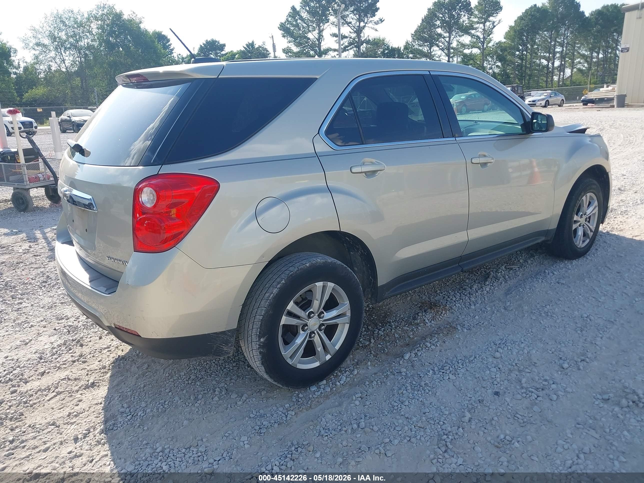 2015 Chevrolet Equinox Ls Gold vin: 2GNALAEKXF6226565