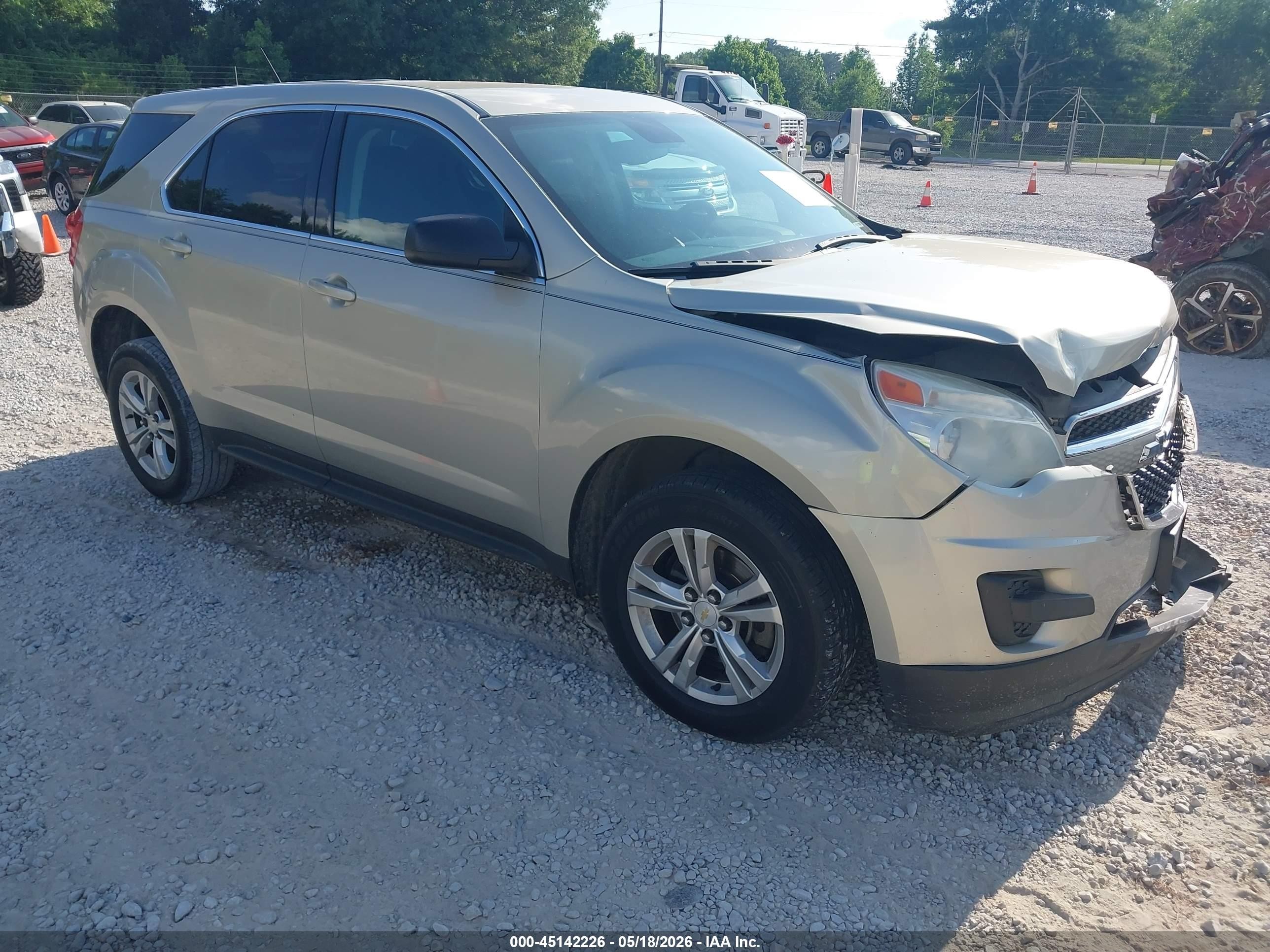 2015 Chevrolet Equinox Ls Gold vin: 2GNALAEKXF6226565