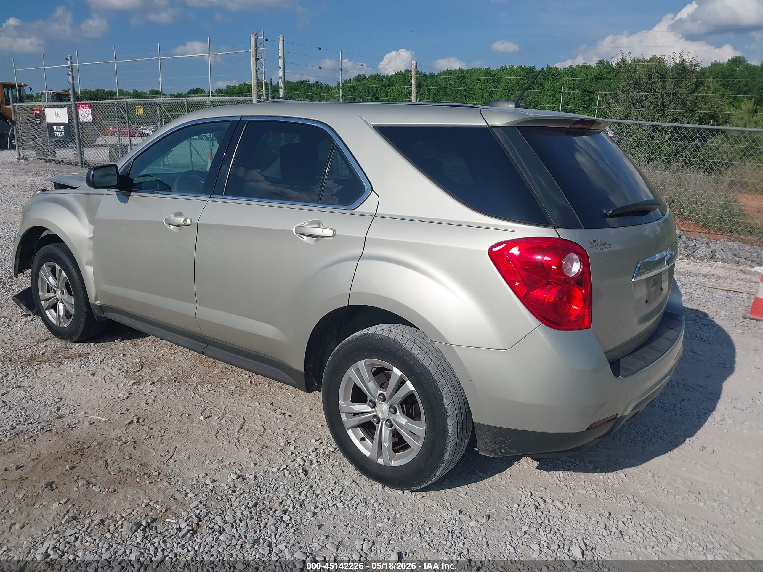 2015 Chevrolet Equinox Ls Gold vin: 2GNALAEKXF6226565