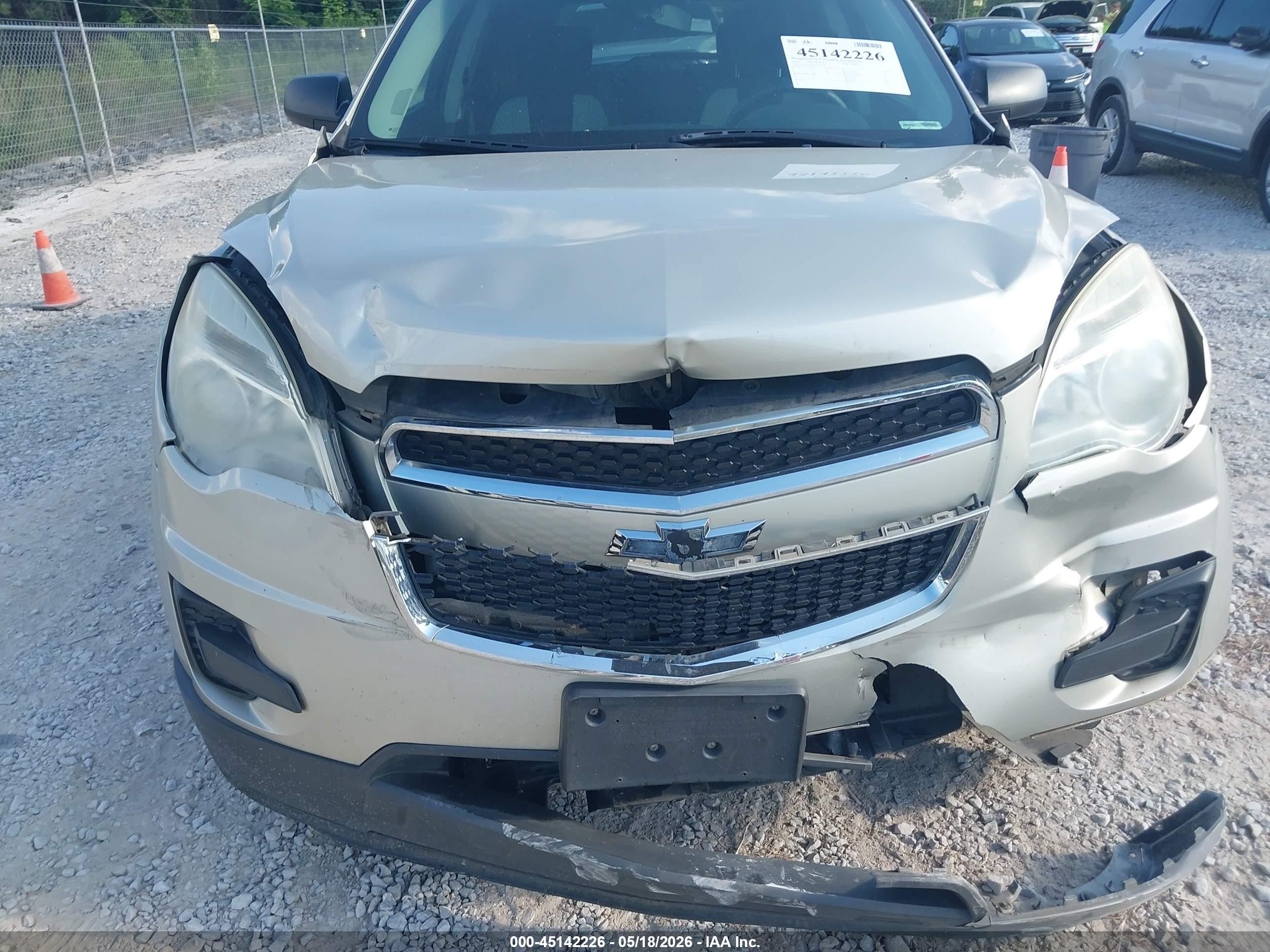 2015 Chevrolet Equinox Ls Gold vin: 2GNALAEKXF6226565