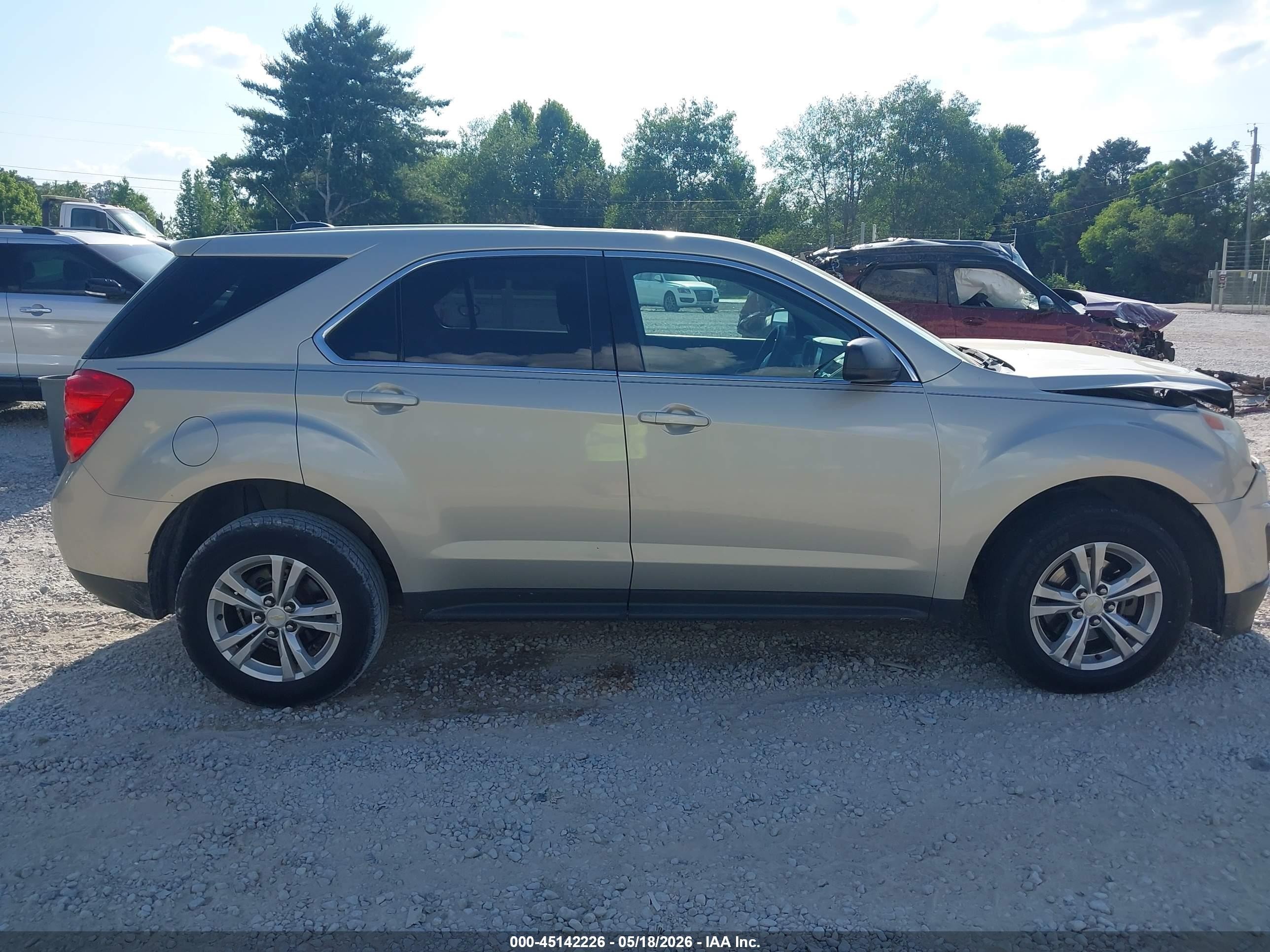 2015 Chevrolet Equinox Ls Gold vin: 2GNALAEKXF6226565